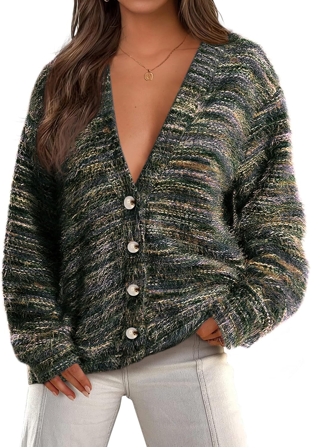 PRETTYGARDEN Womens Cardigan Sweaters for Fall Fashion 2025