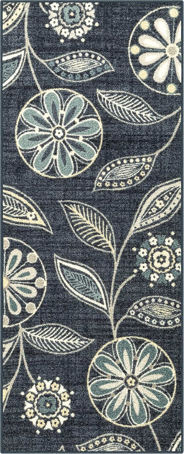Maples Rugs Reggie Floral Runner Rug - Vibrant Bohemian Style