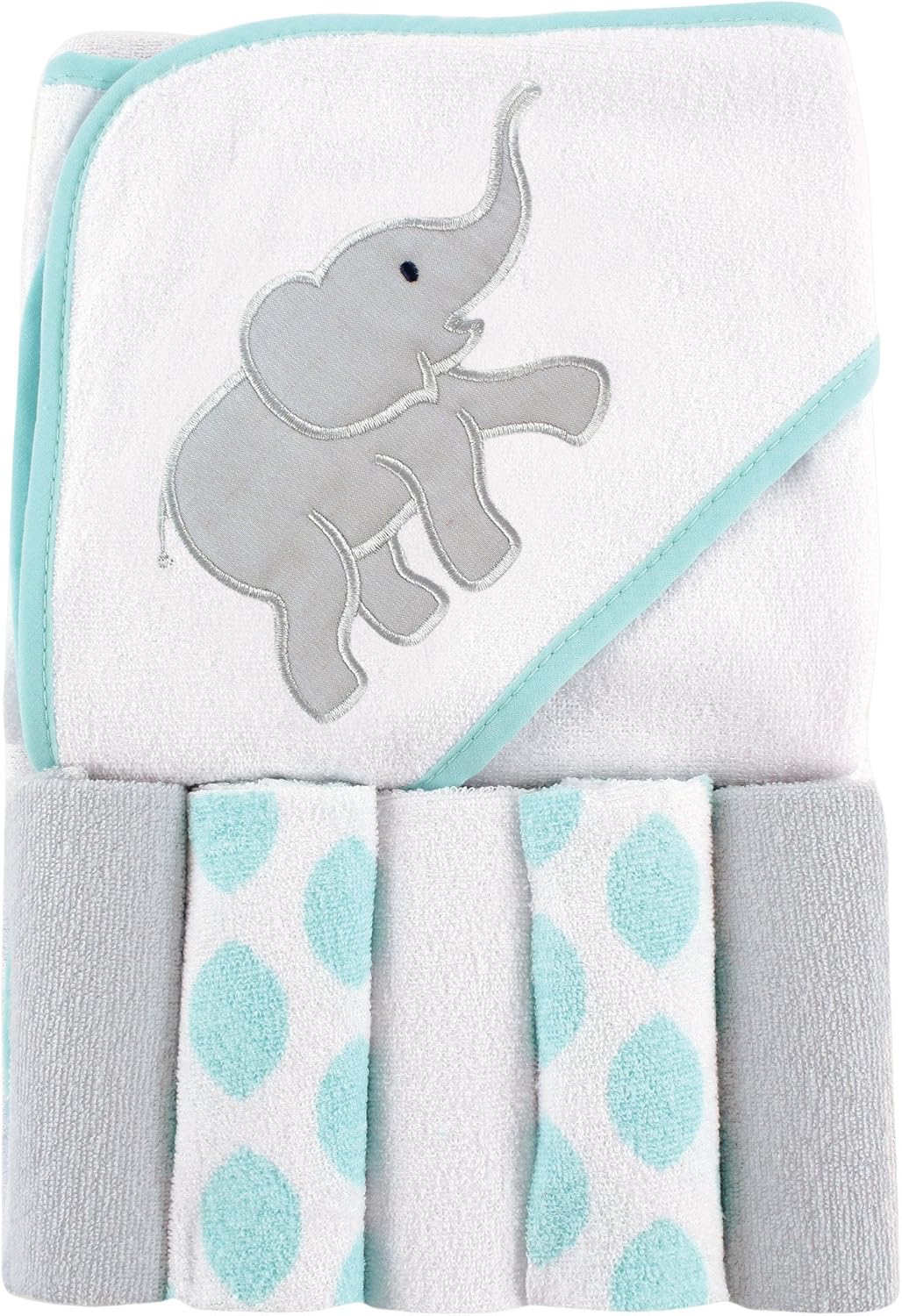 Luvable Friends Hooded Towel Set for Snuggly Bath Time