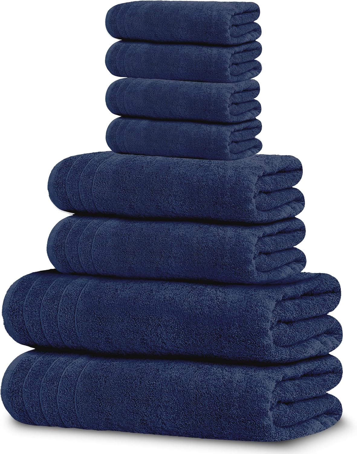Tens Towels Pack of 8 Towels Set for Ultimate Bathroom Comfort