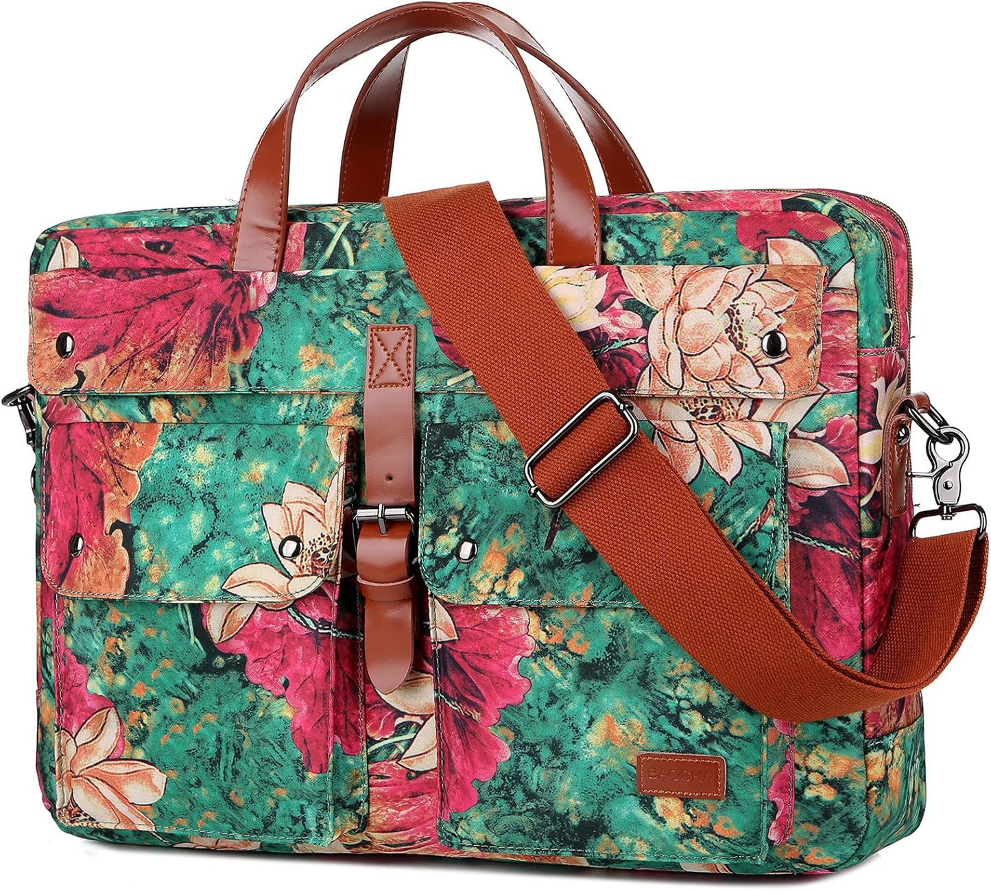Baosha Multicoloured 17inch Laptop Bag for Women - Stylish & Practical
