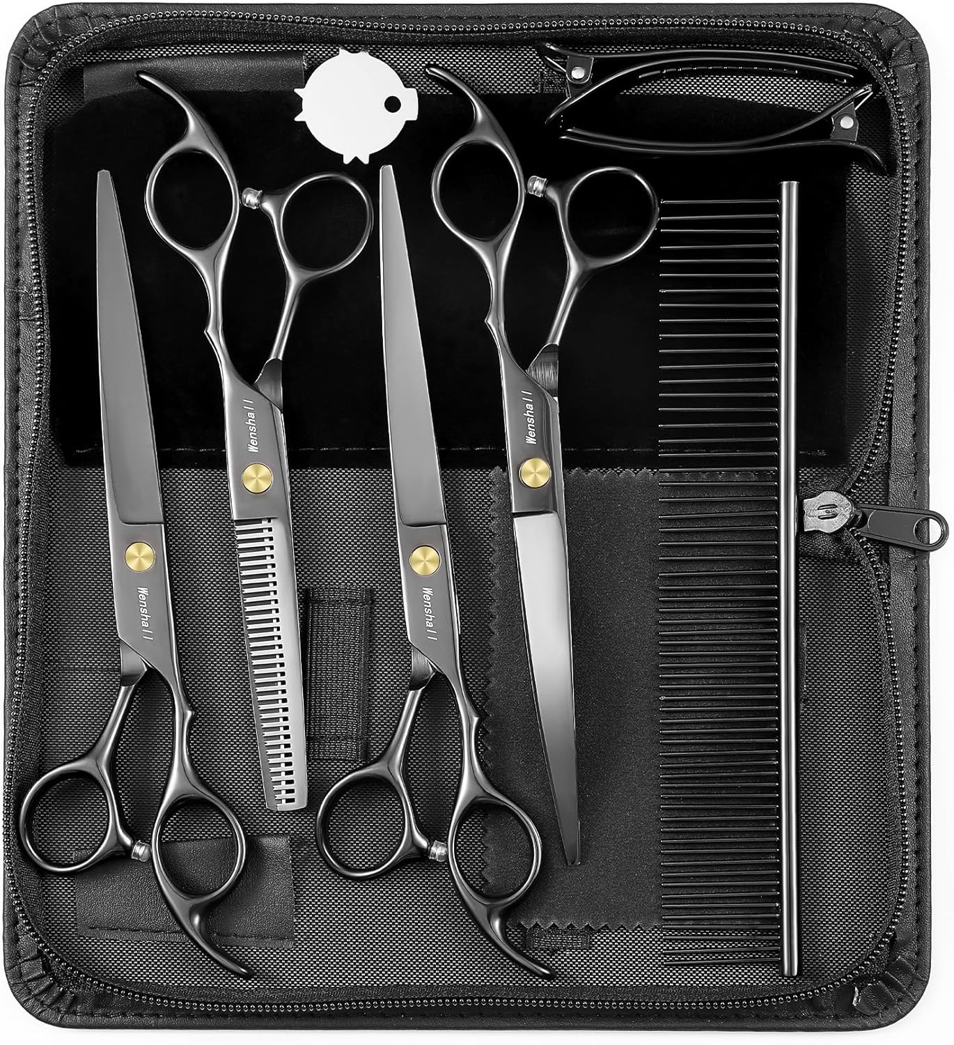 Professional Dog Grooming Scissors Set for Perfect Pet Care
