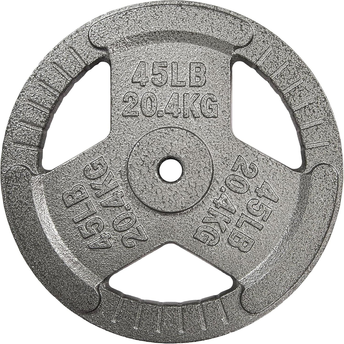 Cast Iron 1-Inch Standard Weight Plate for Strength Training