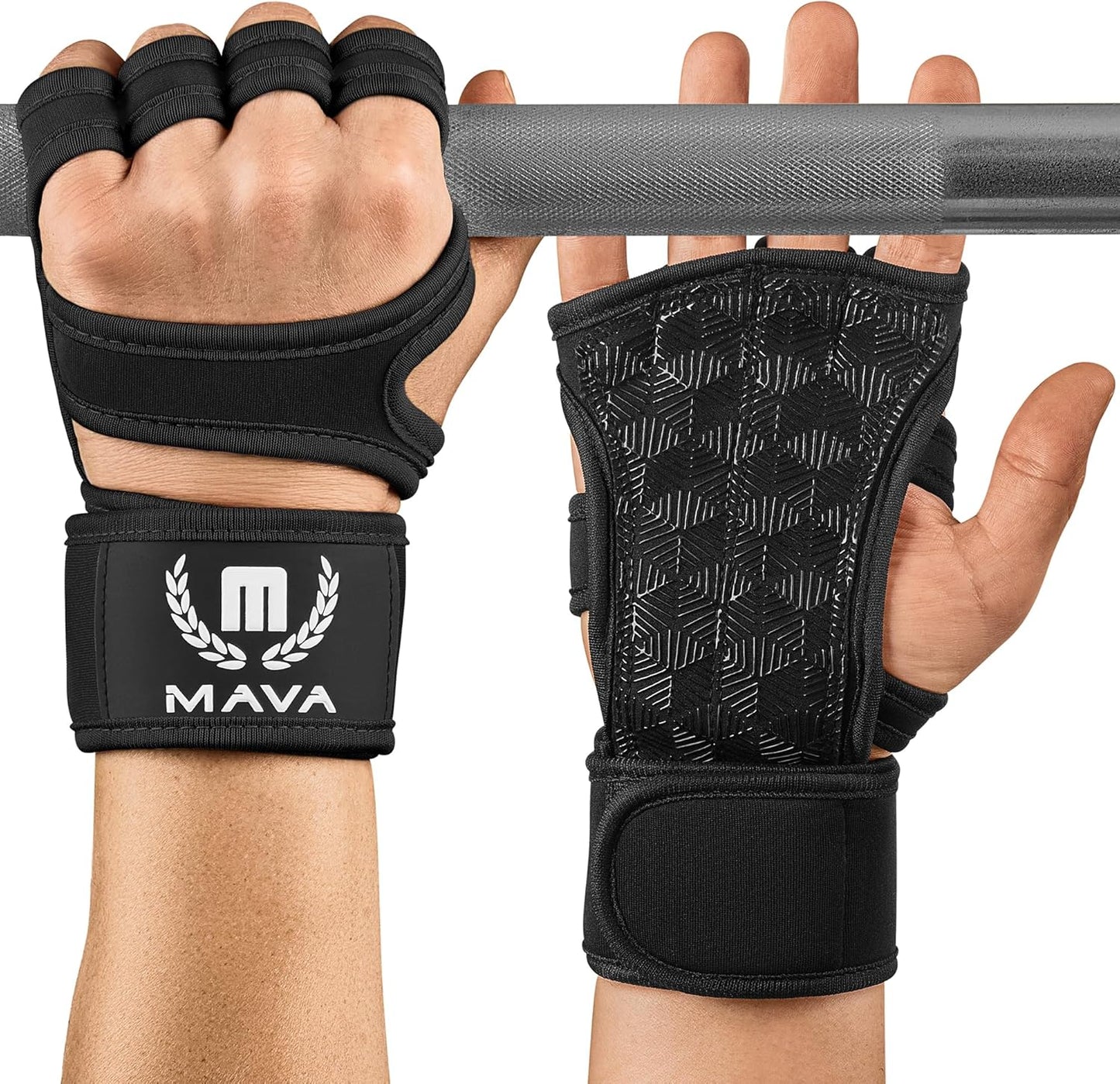 Mava Sports Weight Lifting Gloves - Superior Wrist Support