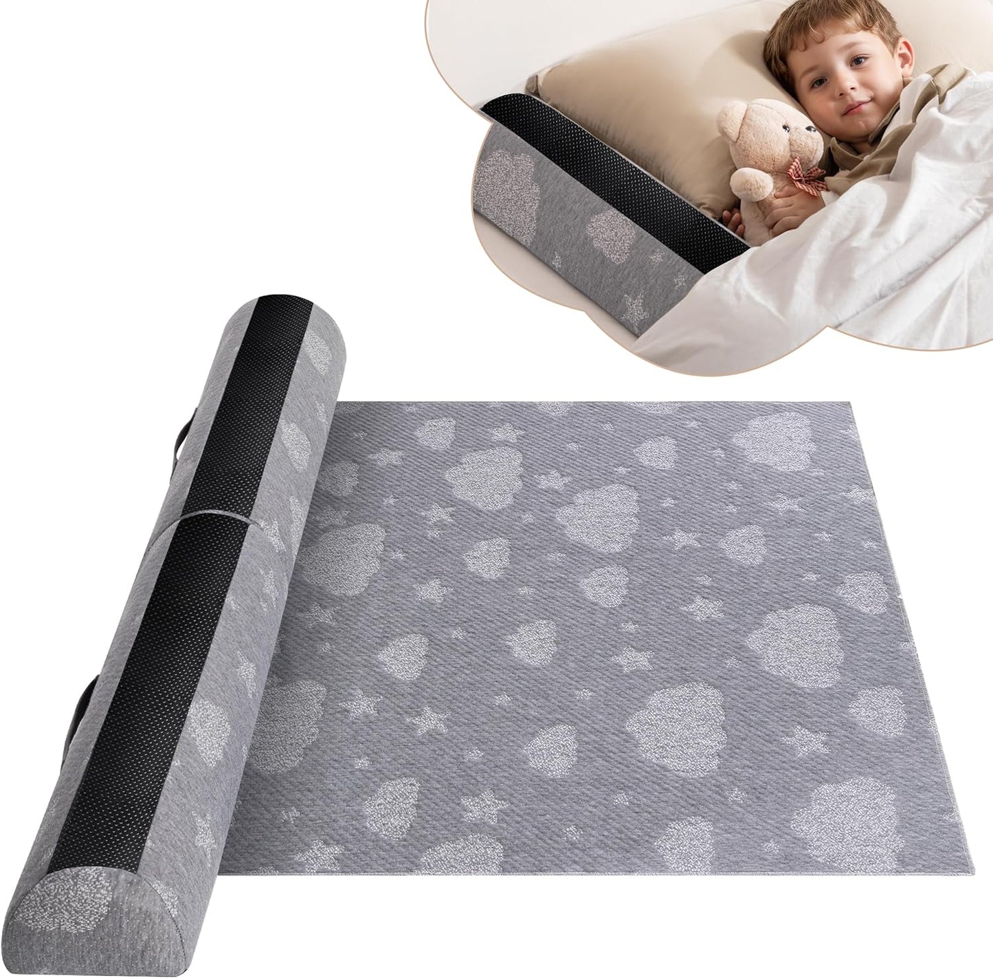 Kohentact Bed Rail Bumpers for Toddlers - Safe & Soft