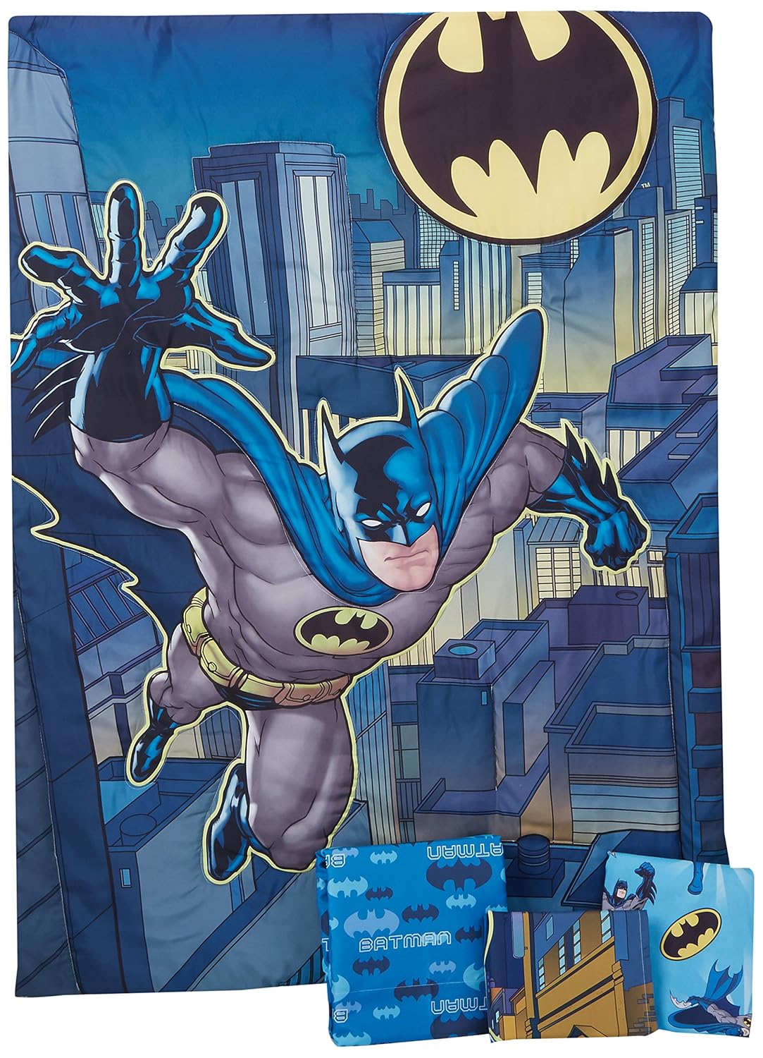 Warner Brothers Batman Toddler Bedding Set for Cozy Sleep