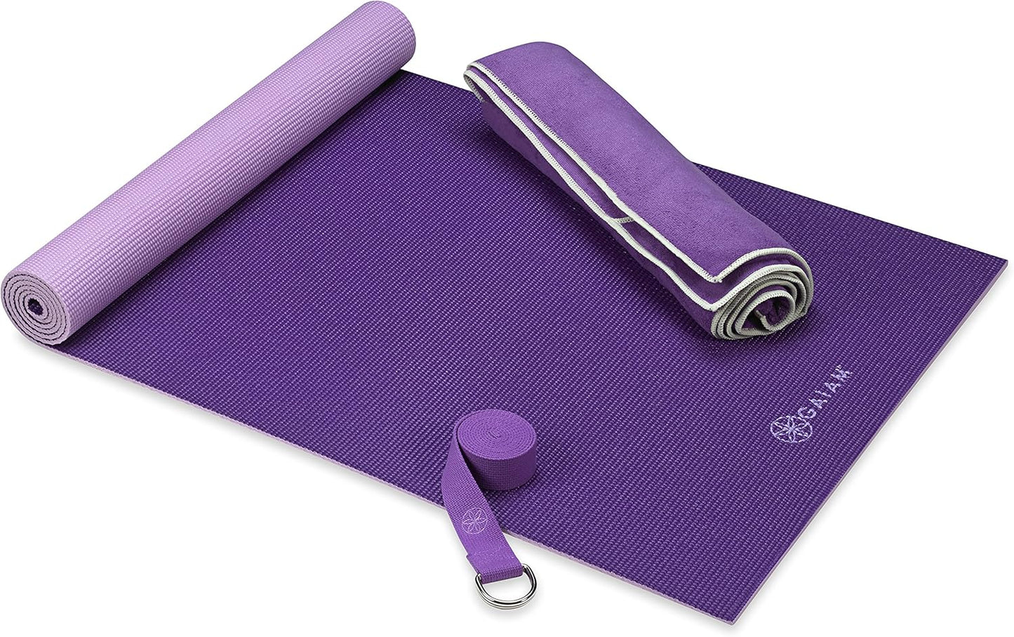 Gaiam Hot Yoga Kit | Complete Set for Ultimate Comfort