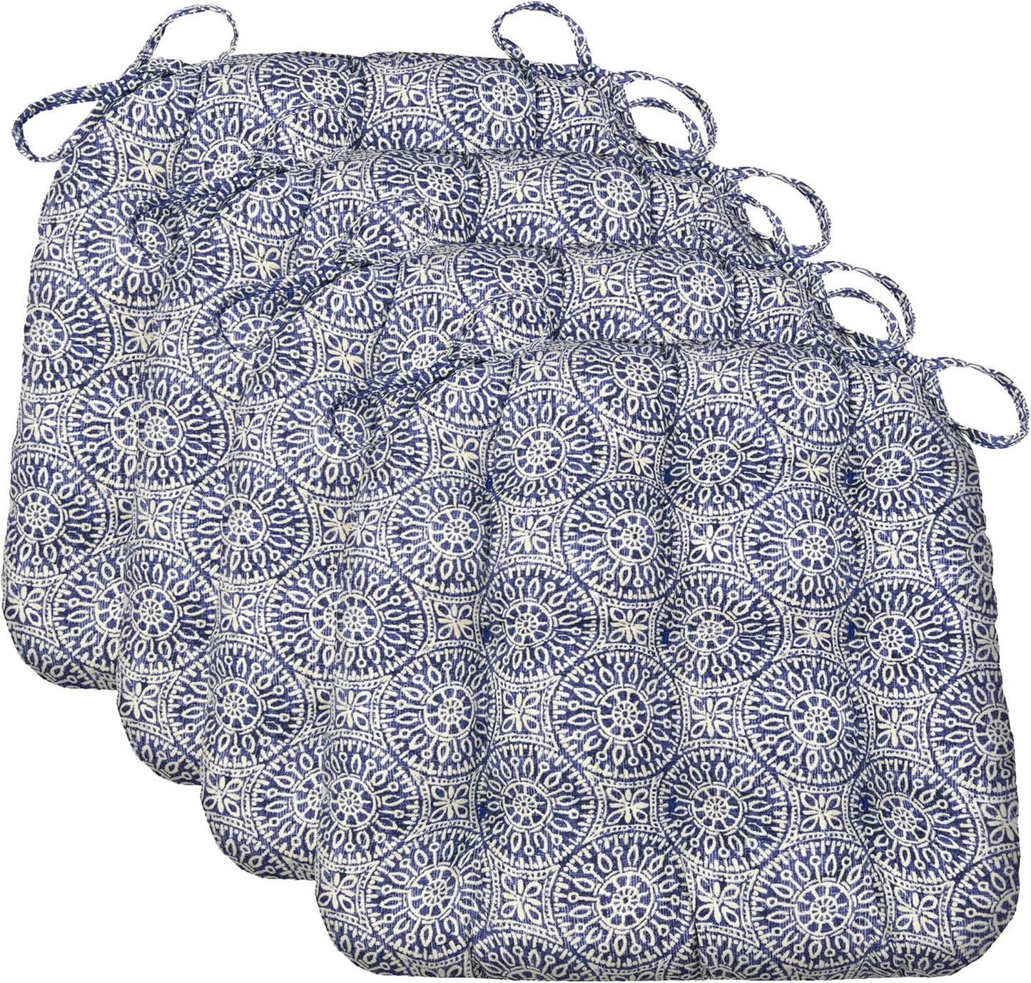 Barnett Home Decor Chair Cushions for Dining Chairs - 15x17