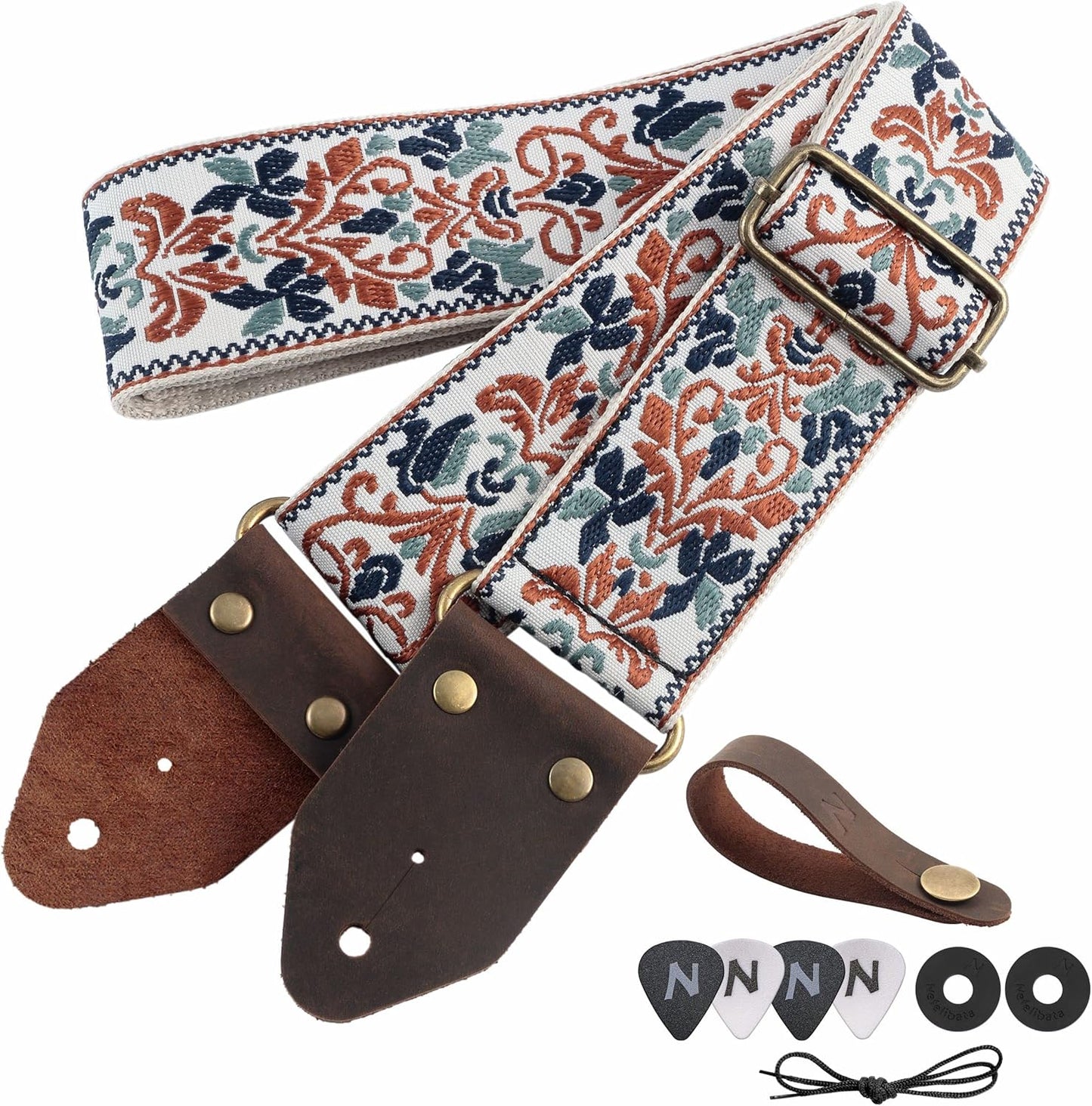 Premium Jacquard Guitar Strap for All Guitars