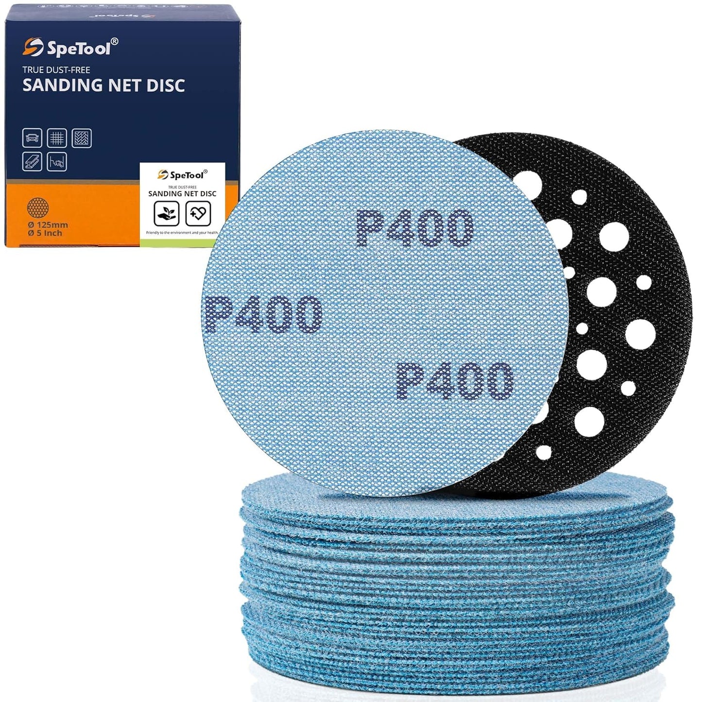 SpeTool 5 Net Sanding Disc Set - Dustless Woodworking