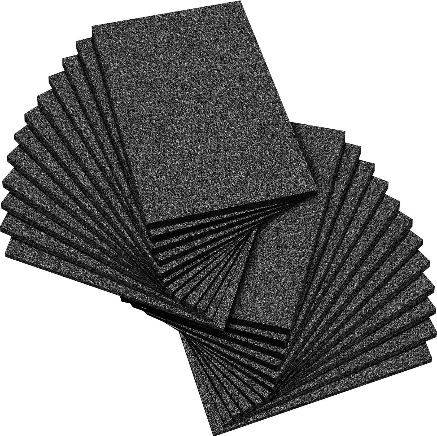 Polyethylene Foam Sheets 12 x 8 x 0.5 Inches for Packing Needs