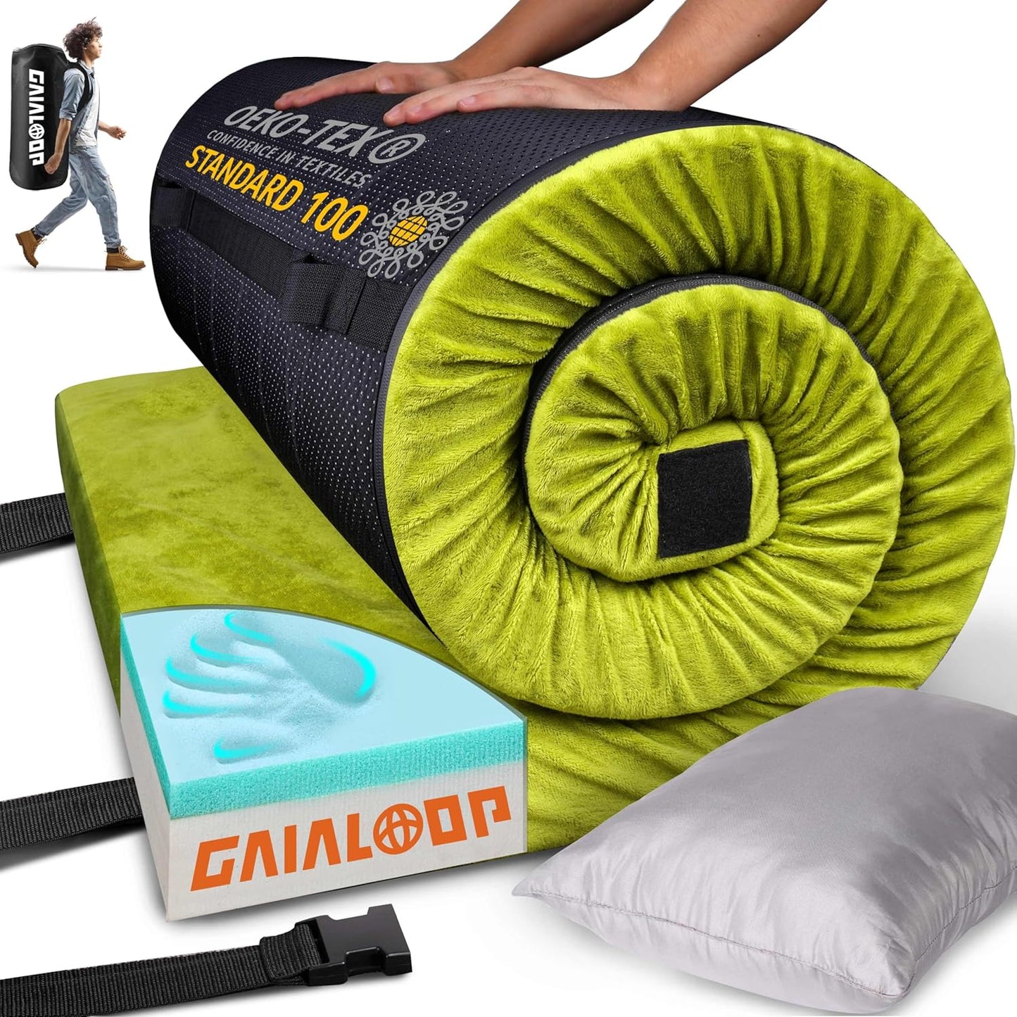 3 Inch Memory Foam Camping Mattress: Ultimate Comfort