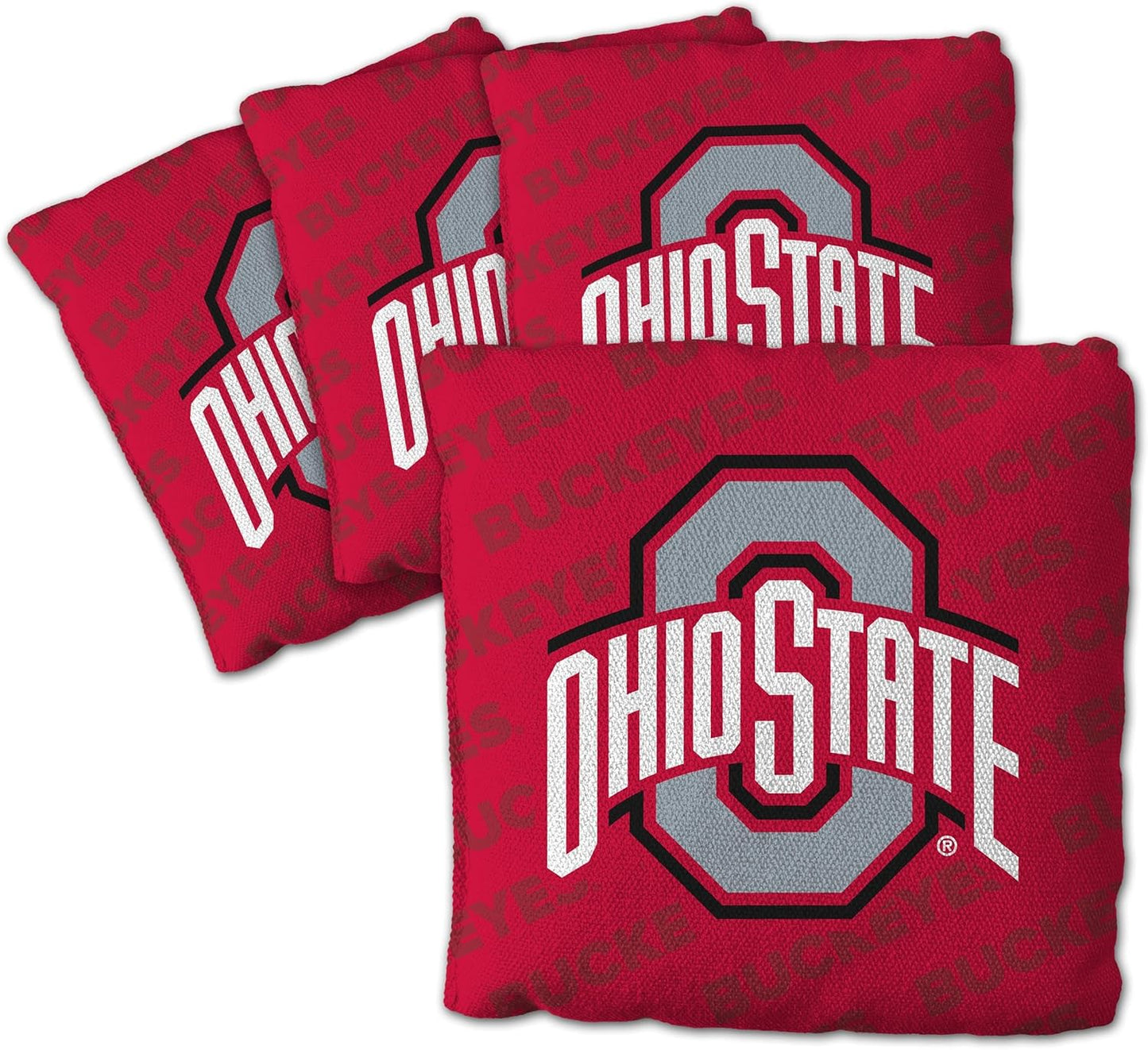Officially-Licensed NCAA Cornhole Bags Set of 4 for Fans