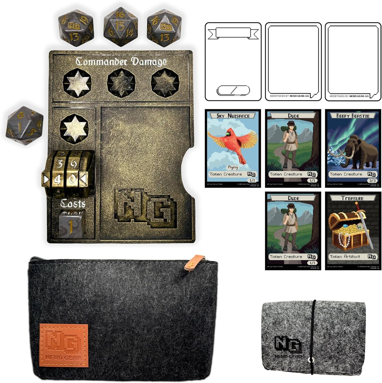 Commander Essentials Kit - Ultimate Accessory for MTG Games