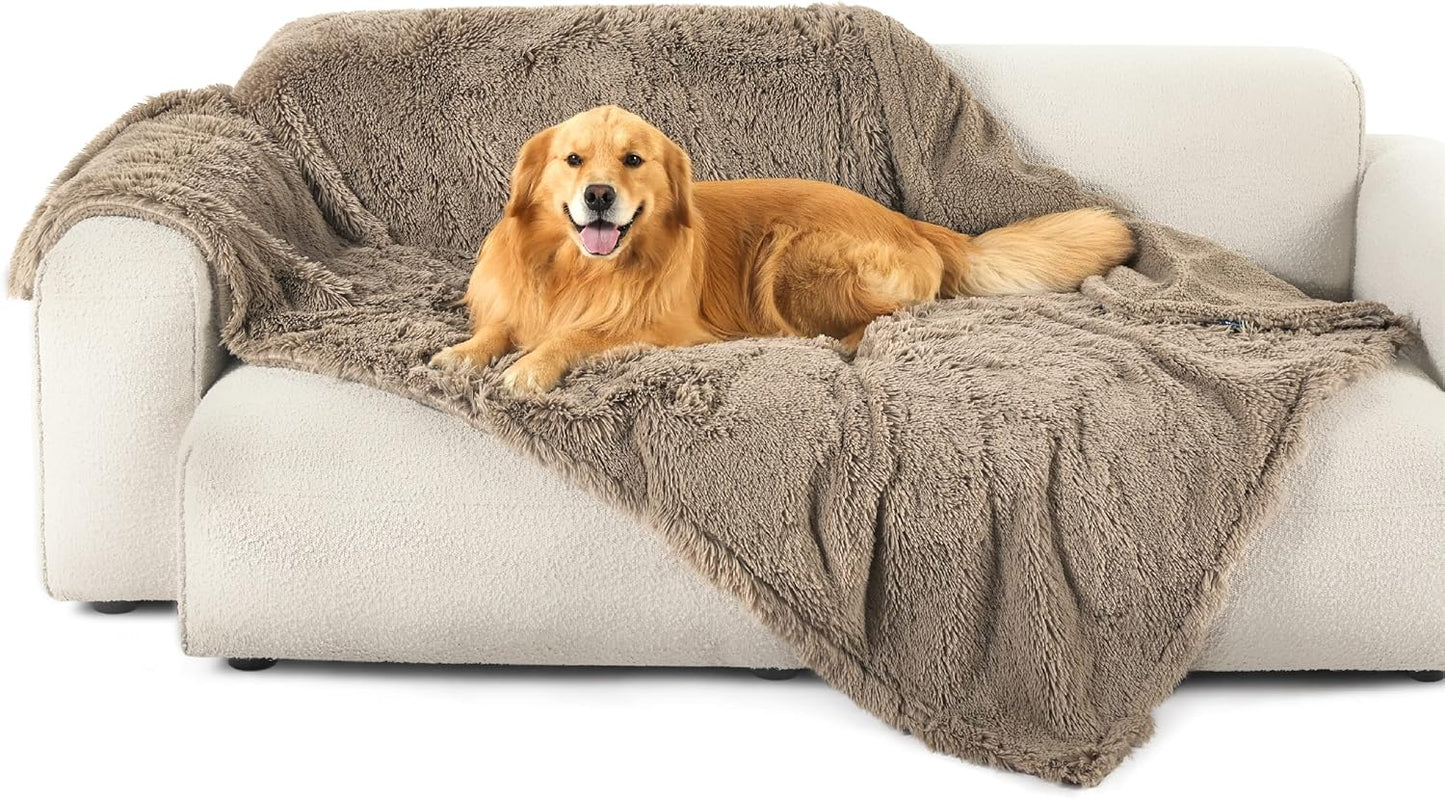 Waterproof Dog Blanket for Large Dogs - Calming Pet Throw