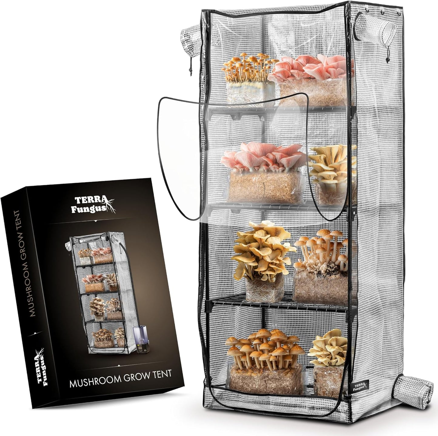 Mushroom Grow Tent for Indoor Use - Premium Mini Greenhouse