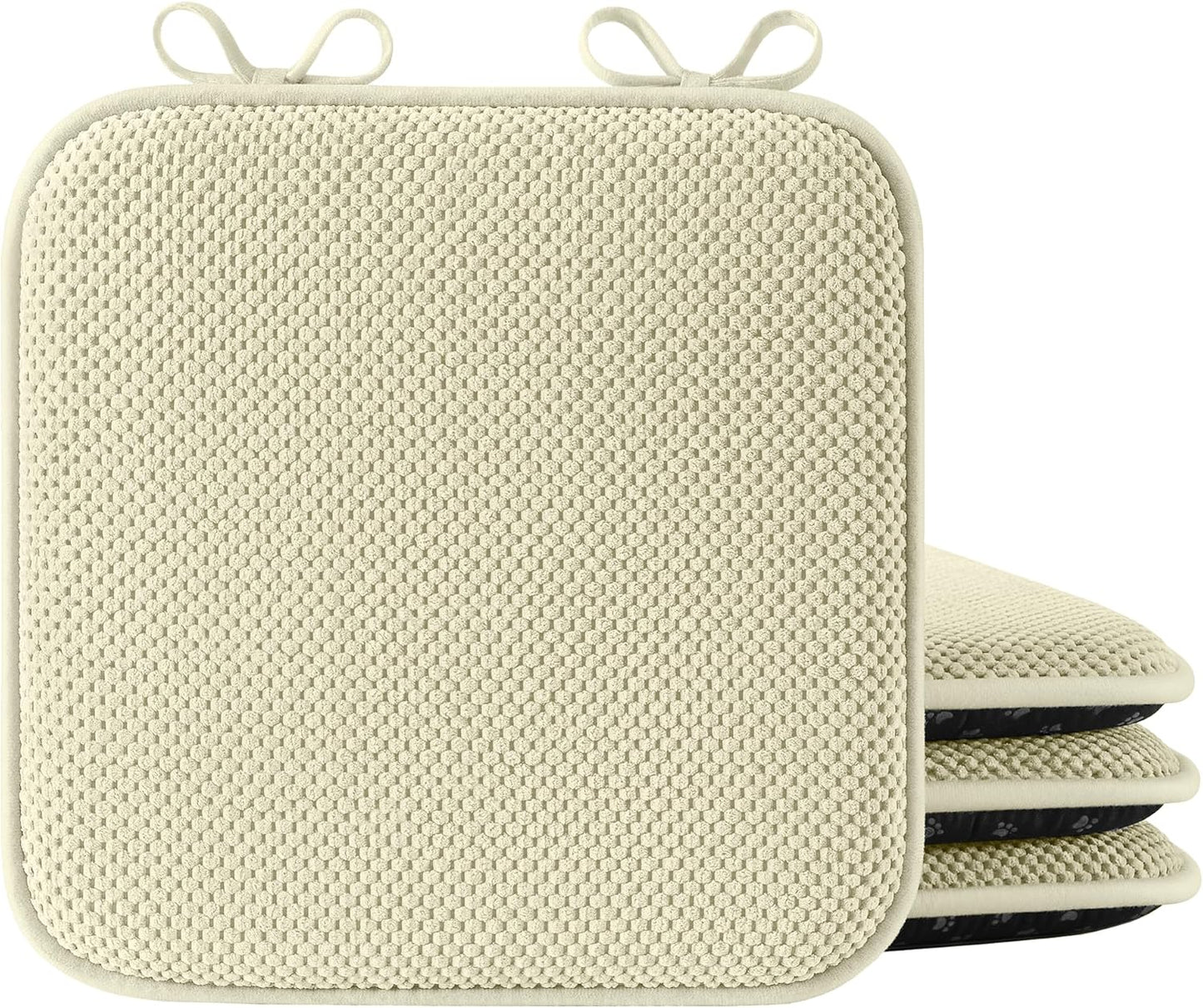 puredown Chair Cushions Set of 4 for Dining Chairs Comfort