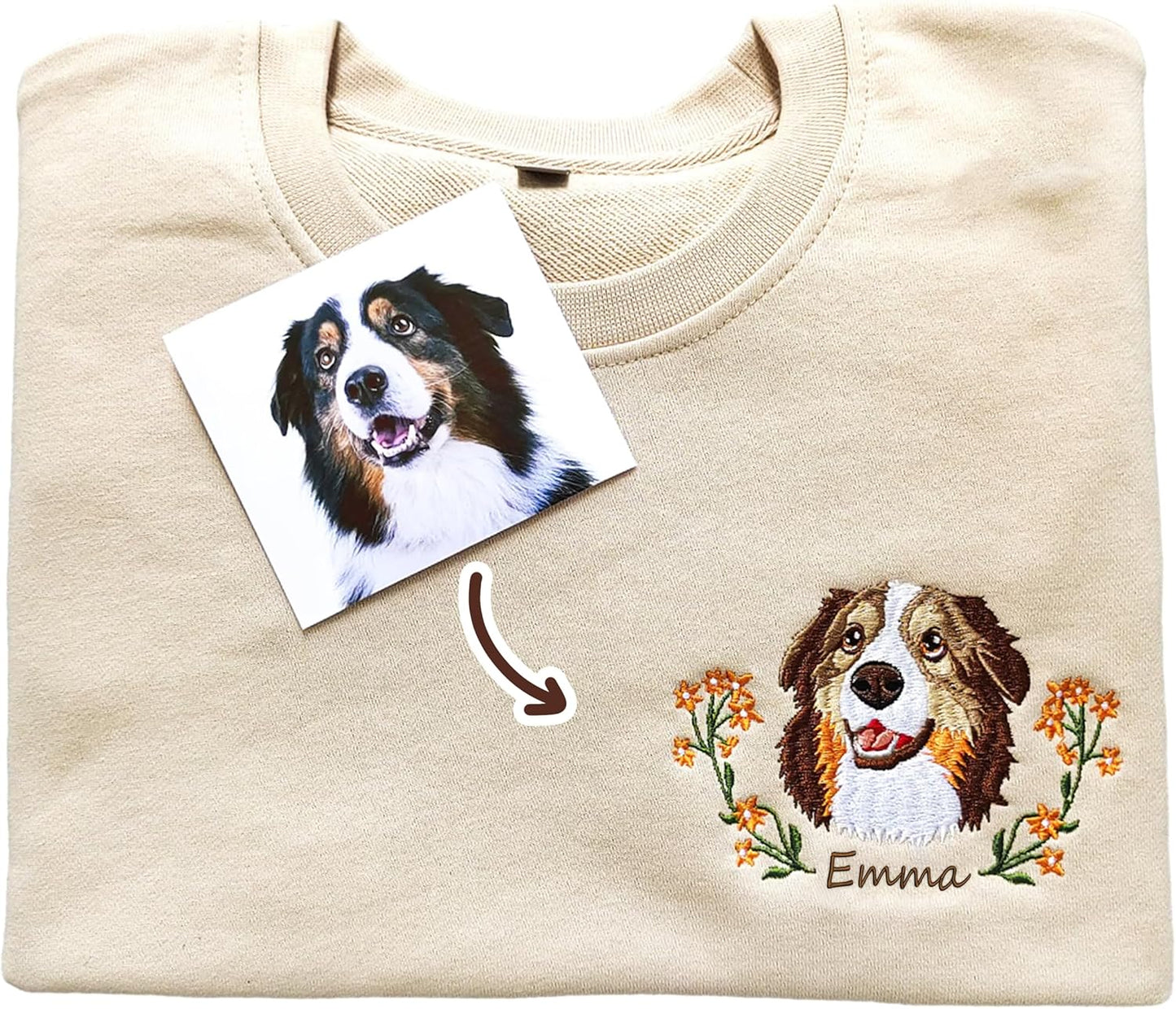 Personalized Dog Mom Sweatshirt - DILYPOD