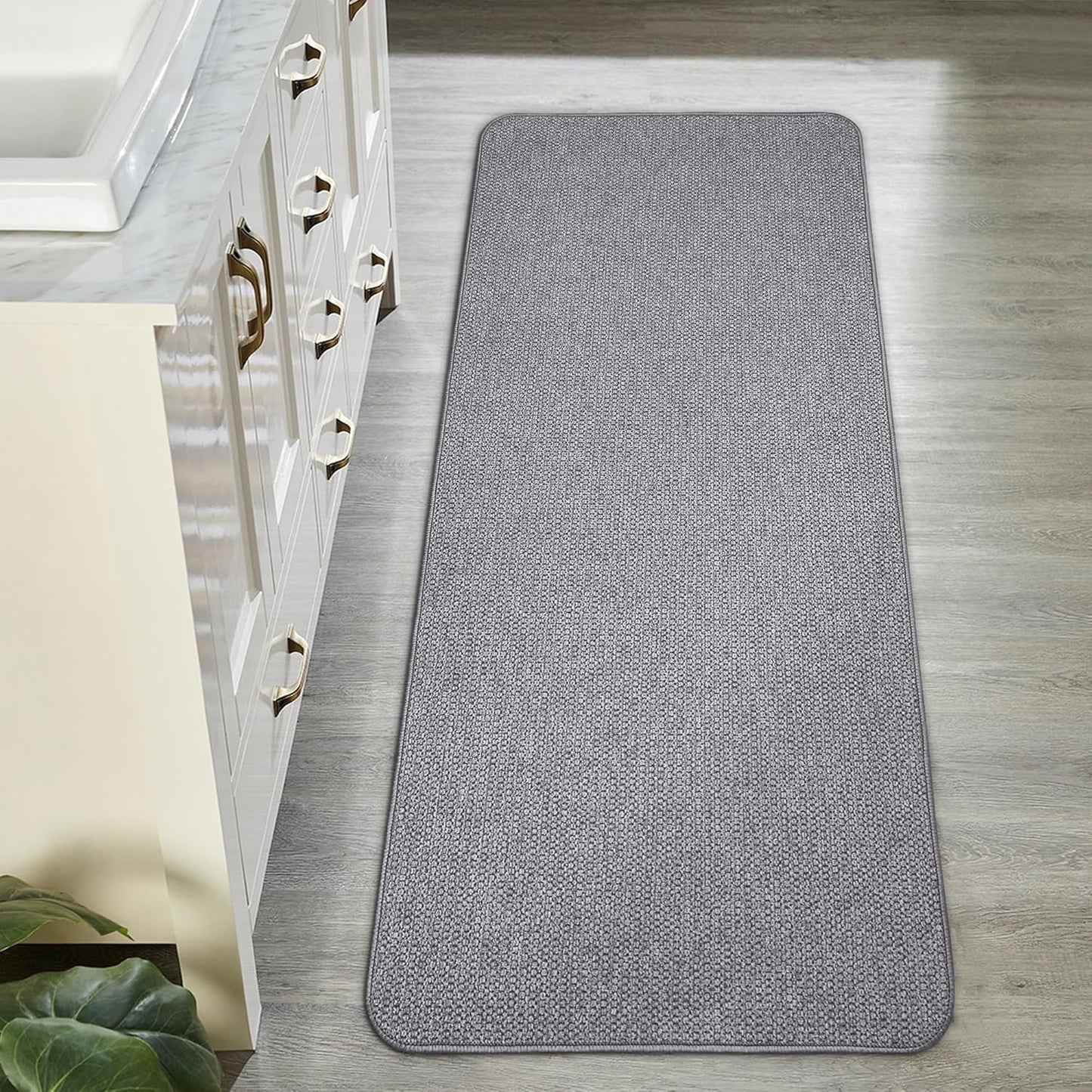 Ultra Thin Bath Mat for Bathroom, Quick Dry Non-Slip Rug