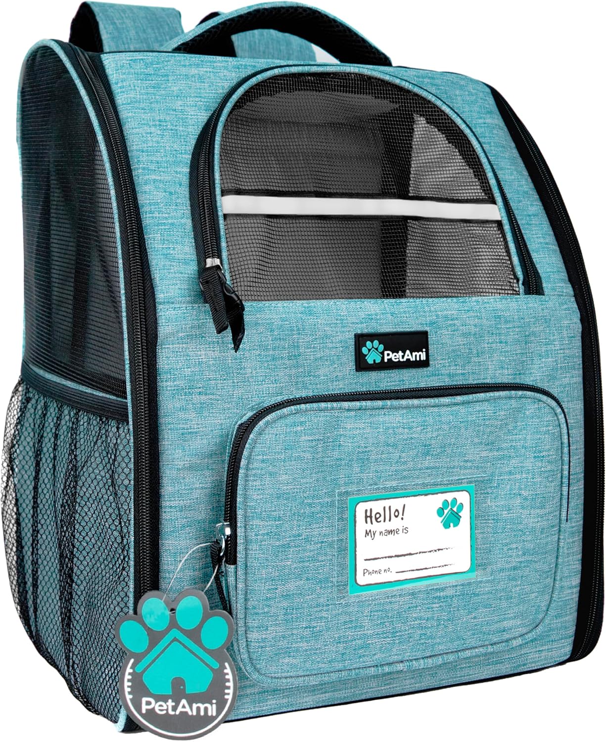PetAmi Dog Backpack Carrier for Small Large Pets and Cats