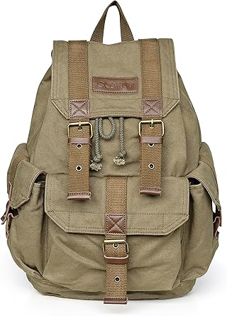 Gootium 21101 High Density Thick Canvas Backpack Rucksack Review
