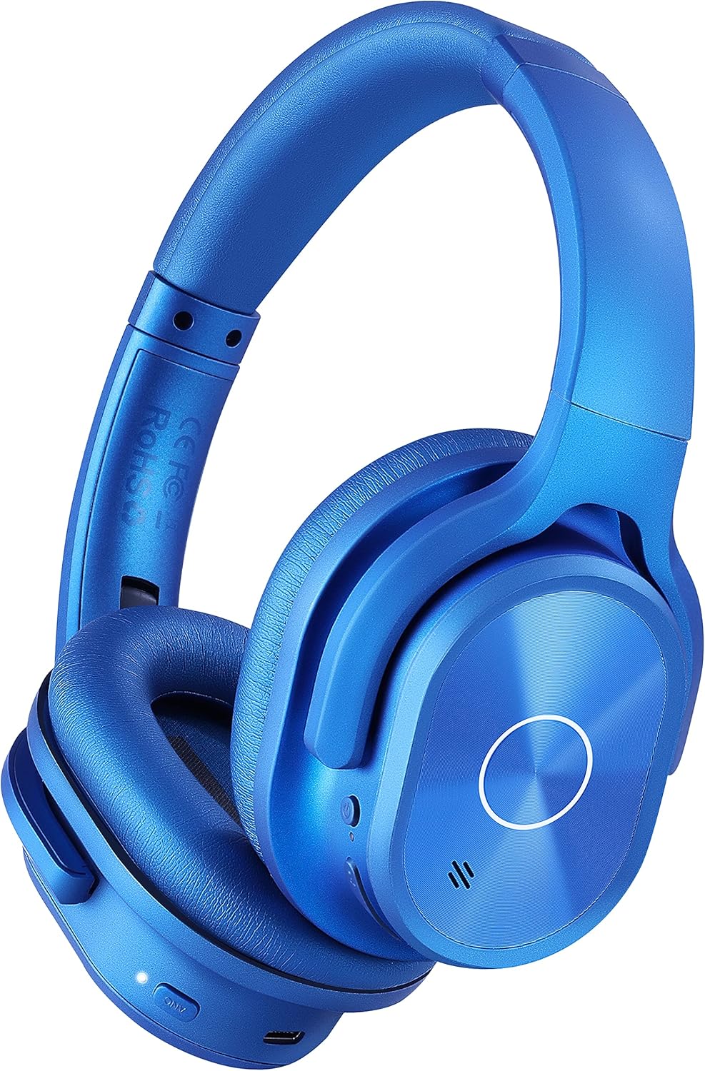 ZIHNIC Active Noise Cancelling Headphones for Deep Bass Sound