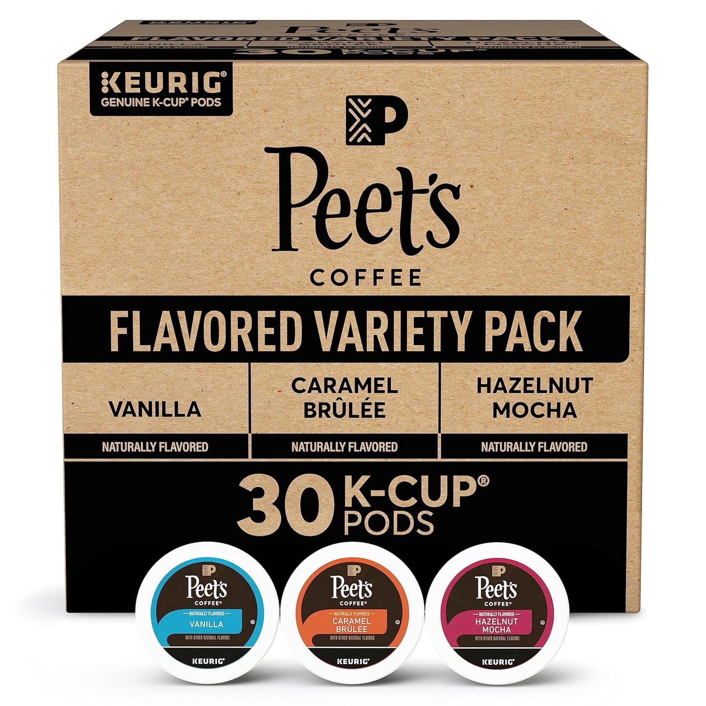Peet's Coffee Variety Pack K-Cups - 30 Count