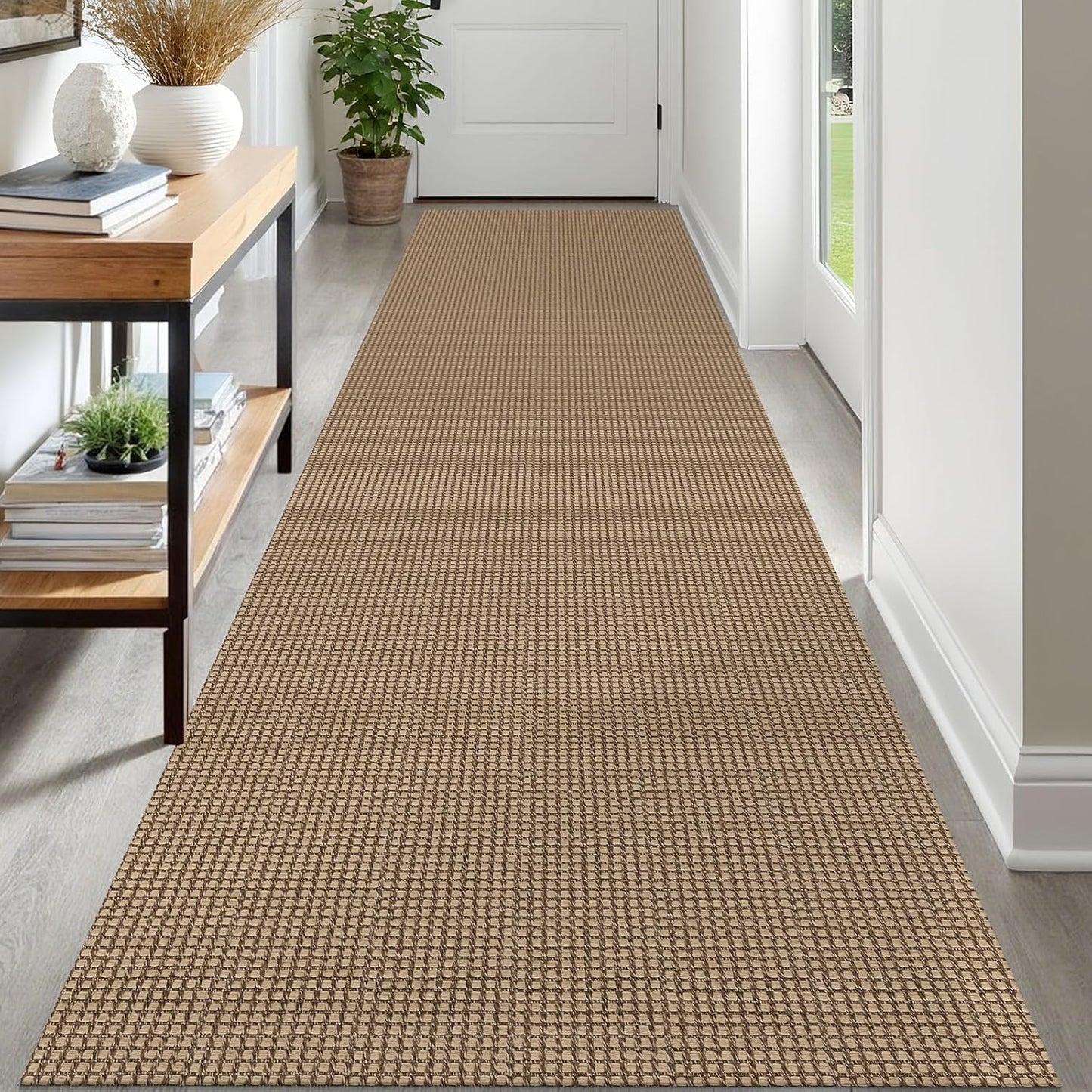 IOHOUZE Washable Runner Rug 3x12 Non Slip for Hallway Use
