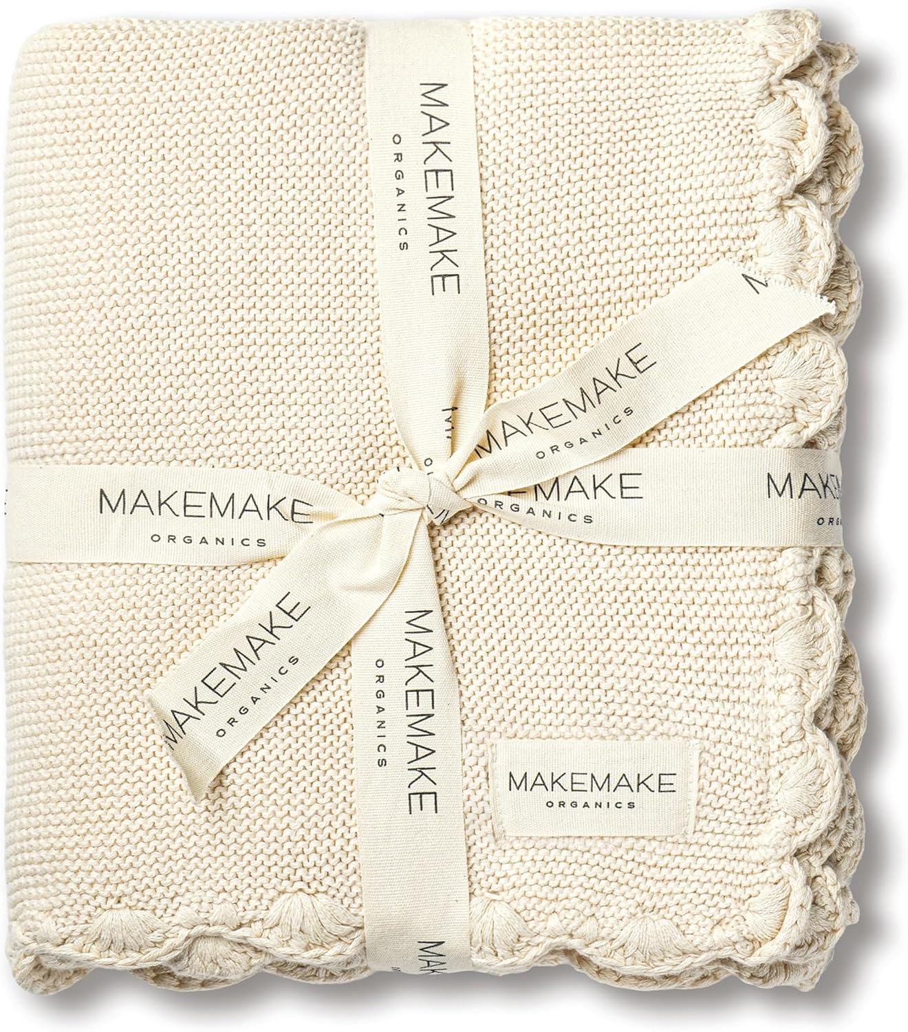 Organic Baby Blanket by MakeMake Organics - Soft & Safe Comfort