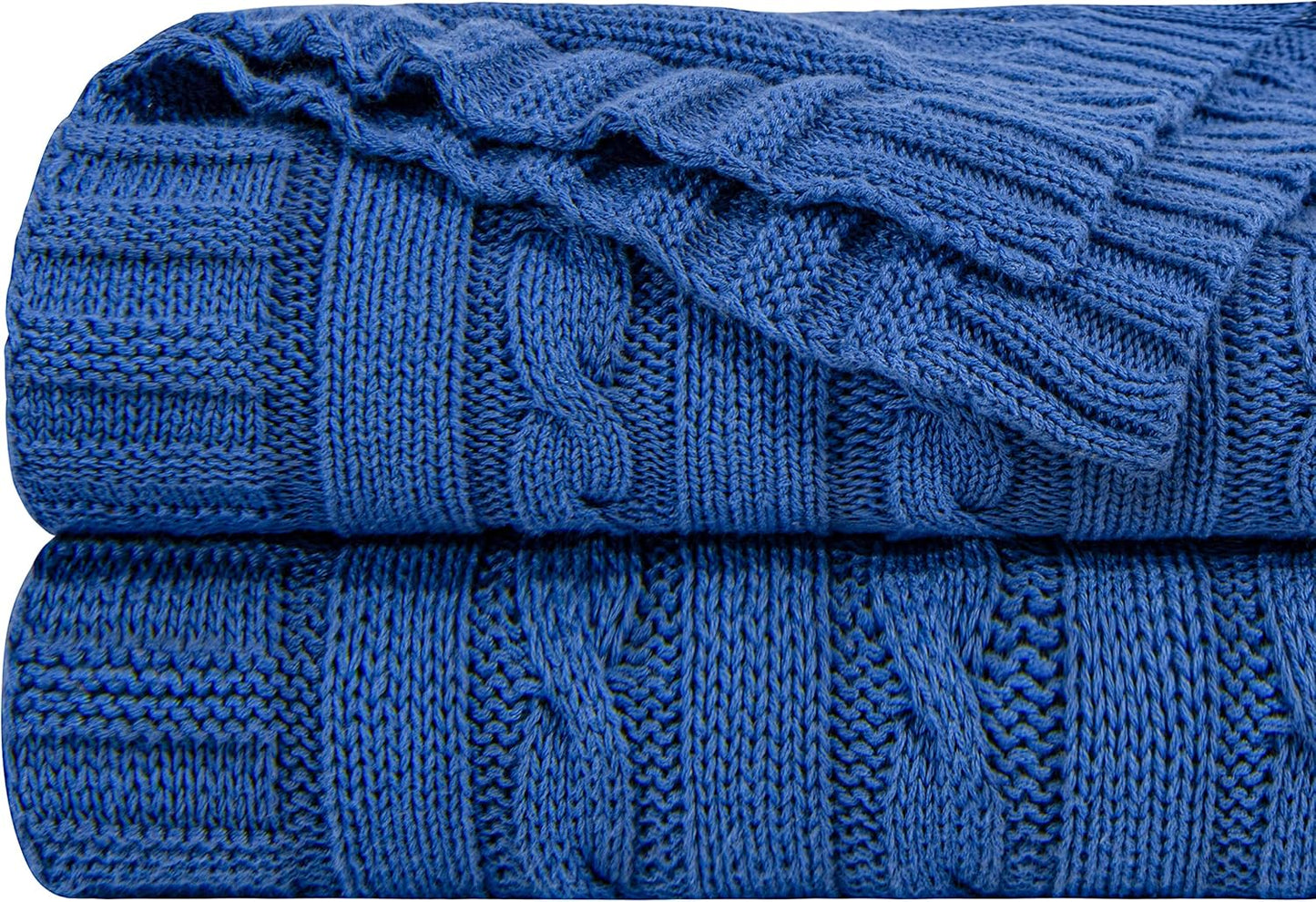 NTBAY 100% Pure Cotton Oversize Cable Knit Throw Blanket Review
