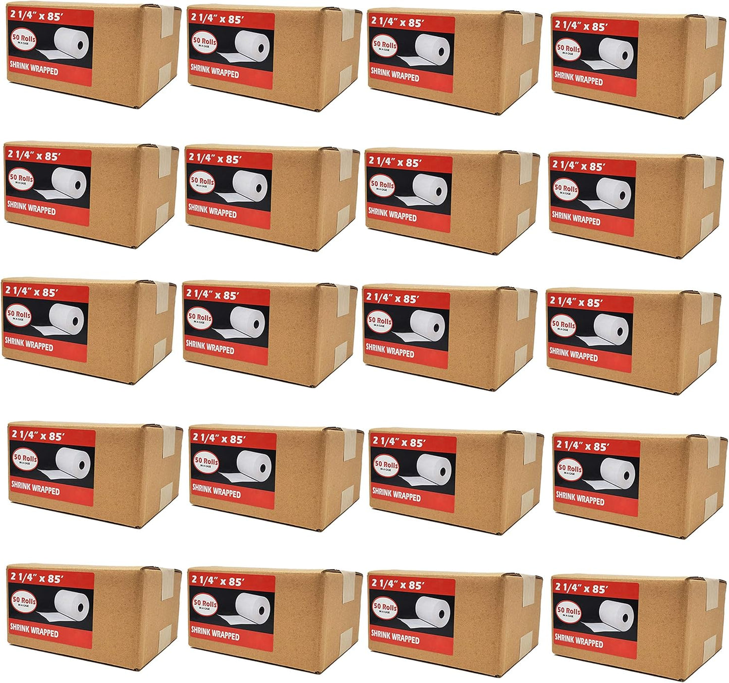 Premium Quality Thermal Paper Receipt Rolls for Credit Terminals