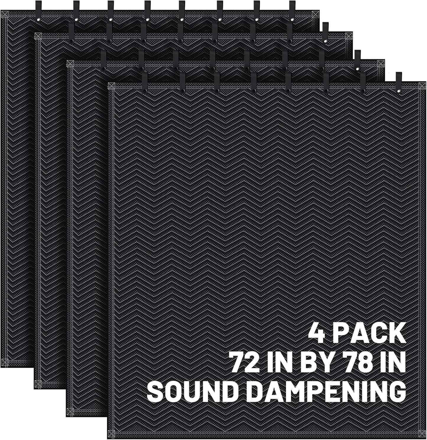 Tudomro Soundproof Blanket 72 x 78 for Noise Reduction and Insulation