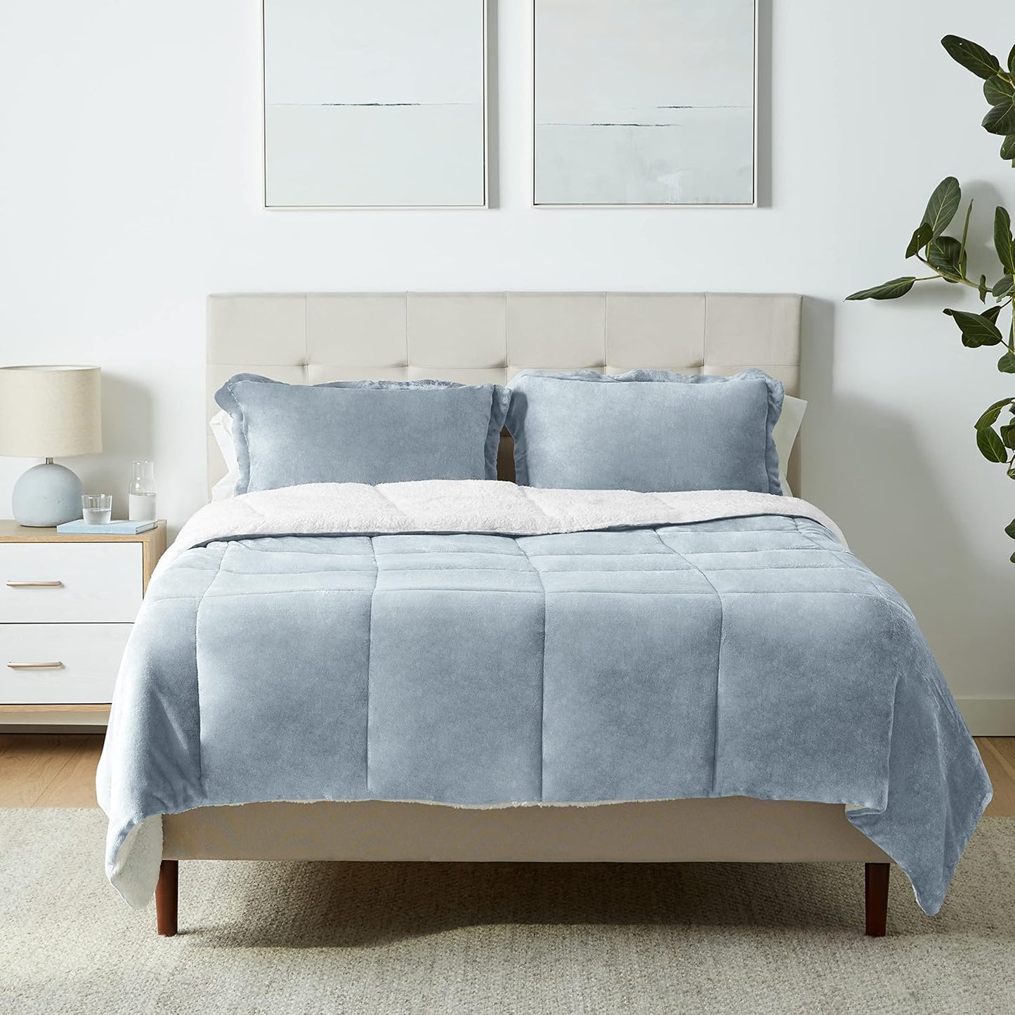 Basics 3 Piece Bedding Set, Ultra-Soft Comforter