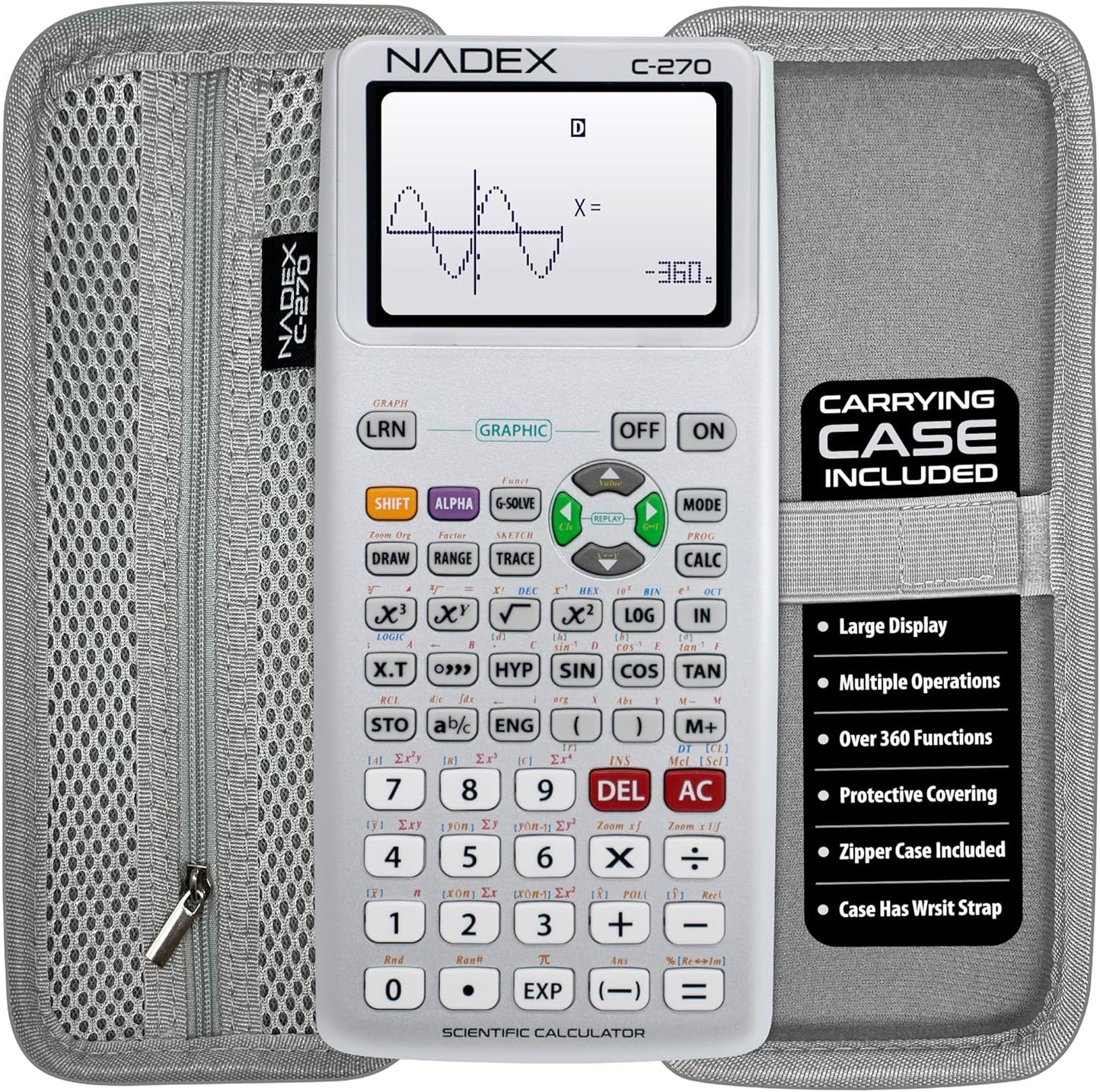 Scientific Calculator with Graphing Functions for Students