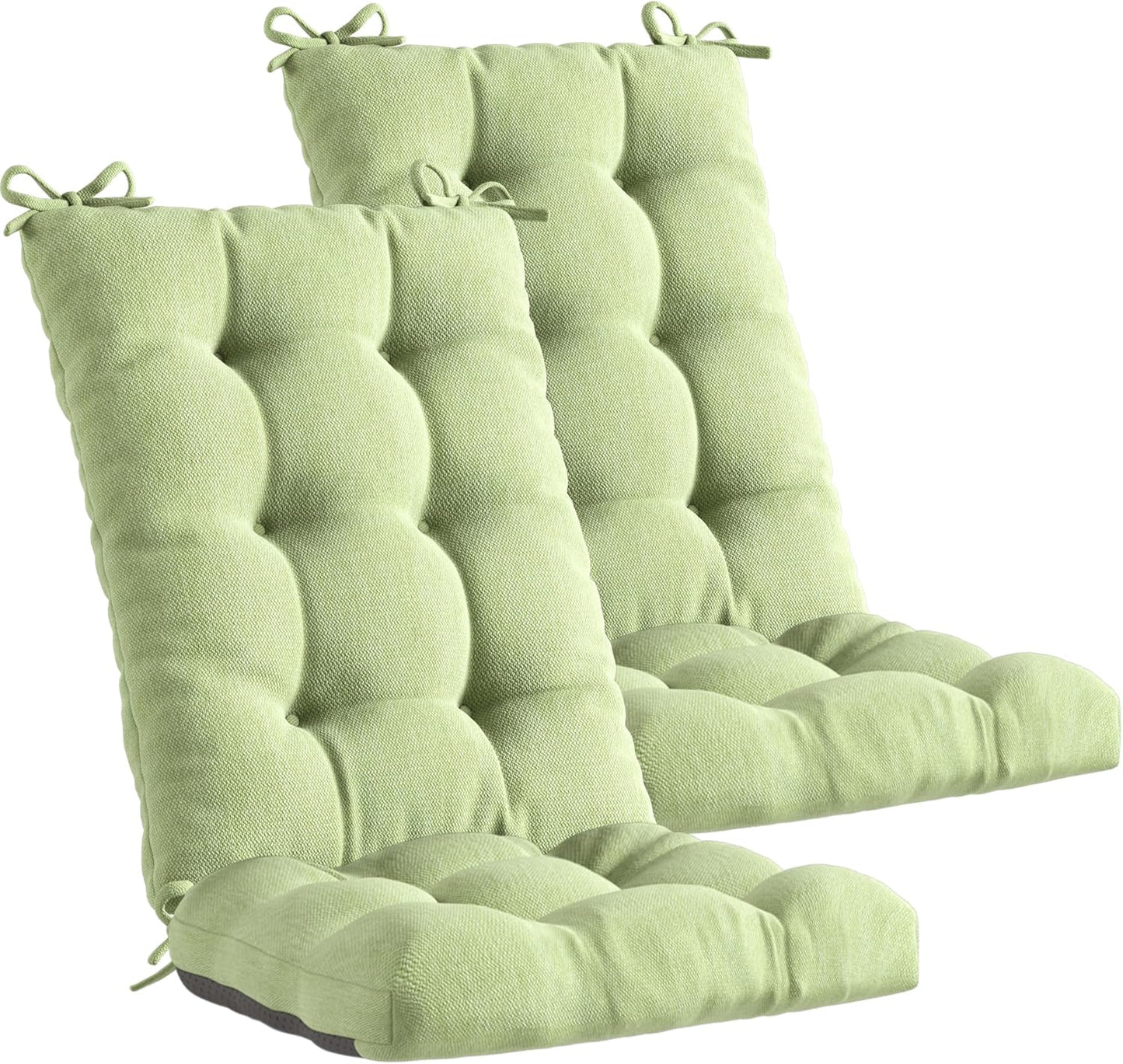 Codi Rocking Chair Cushions Set - Water Resistant Sage 2PK