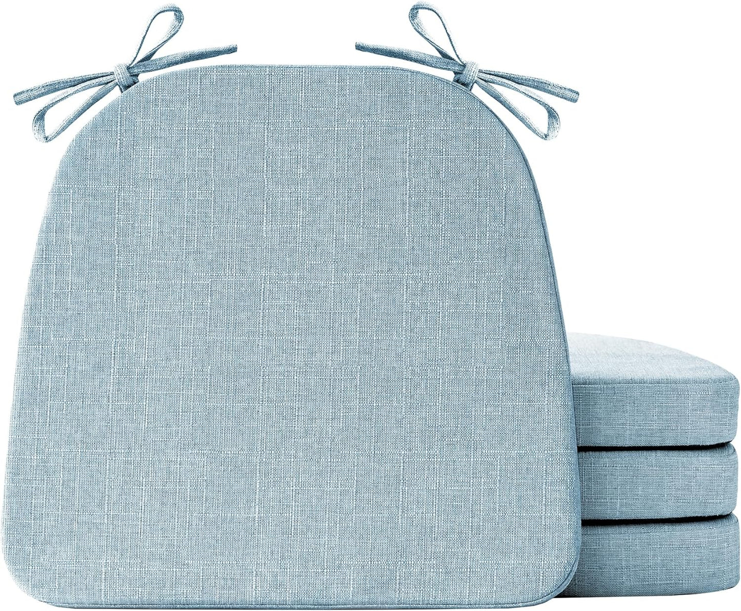 Chair Cushions for Dining Chairs Set of 4, Non Slip Kitchen Pads
