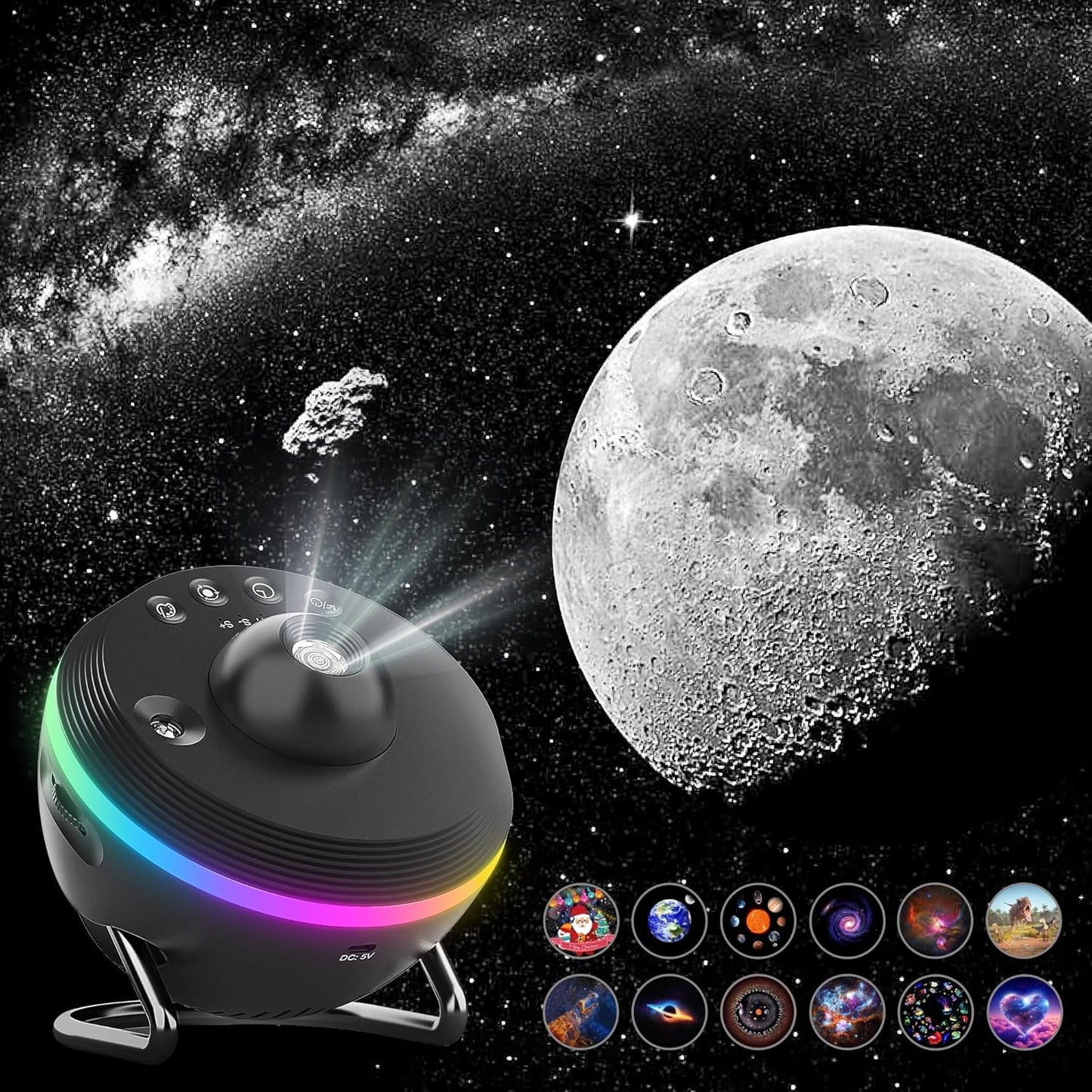 Transform Your Room with VOLIVO Galaxy Projector