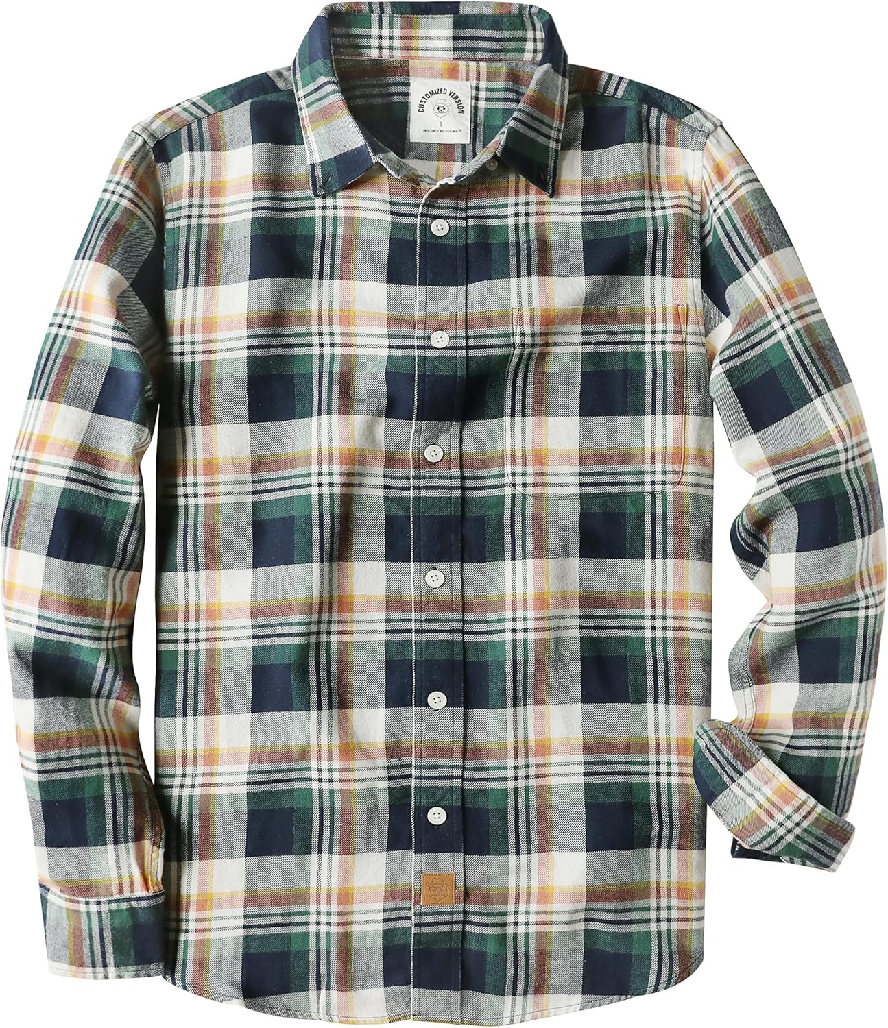Dubinik Flannel Shirt for Men - Soft Cotton Casual Wear