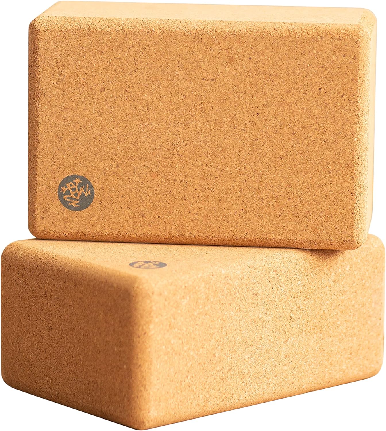 Premium Manduka Cork Yoga Block - Extra Firm Support