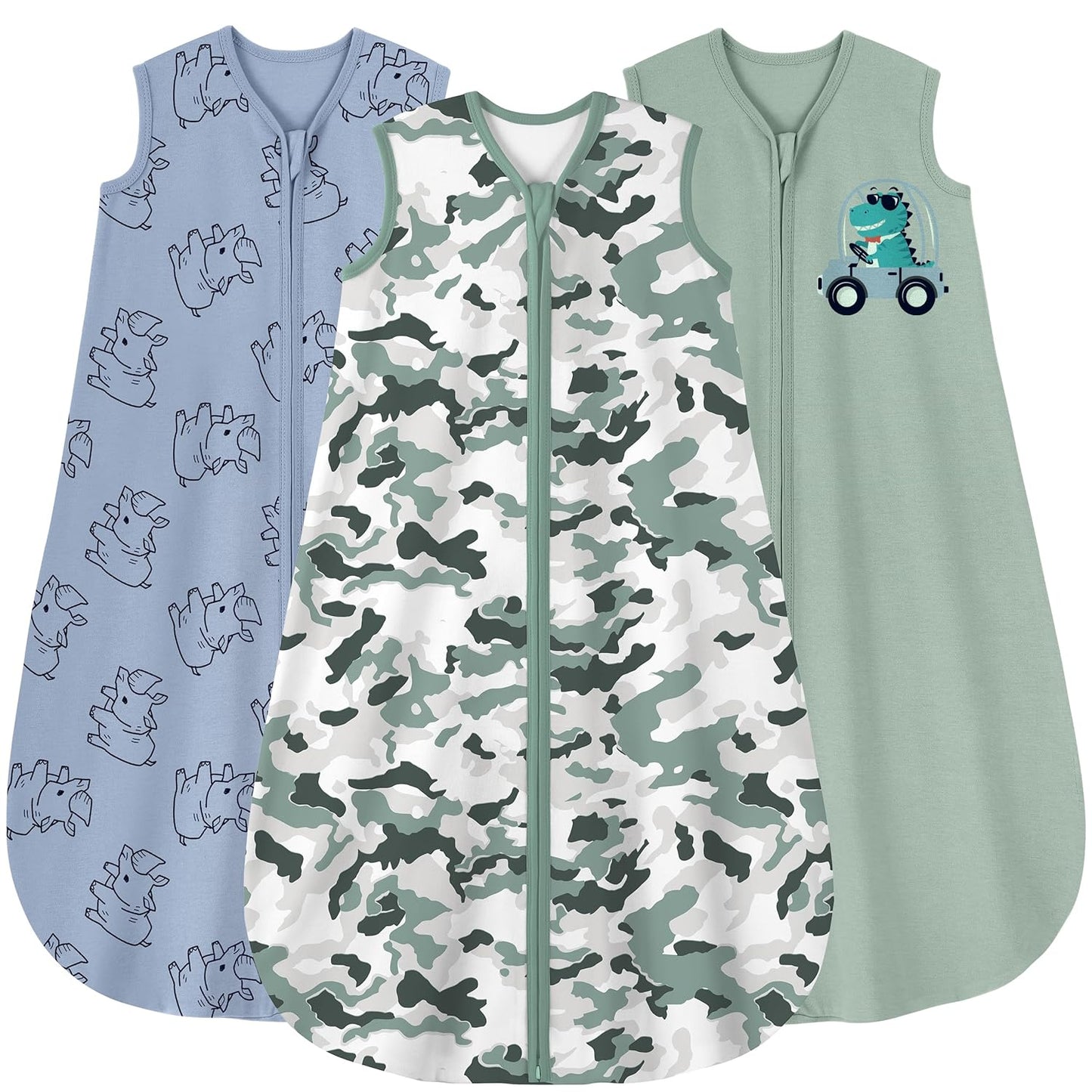 Yoofoss Baby Sleep Sack 3 Pack for 18-24 Months - Cozy Comfort