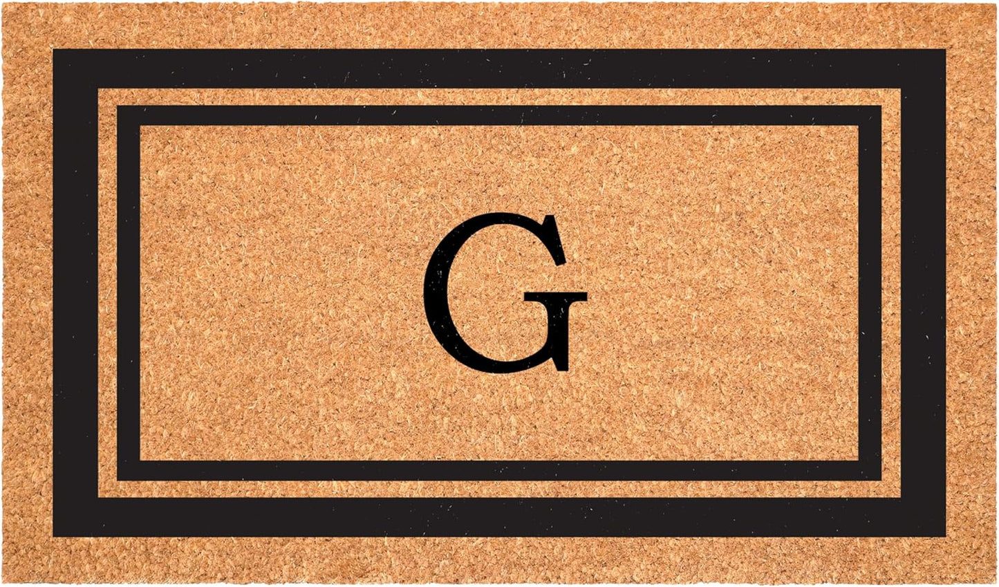 Calloway Mills Monogram Doormat 30in x 48in for All Seasons