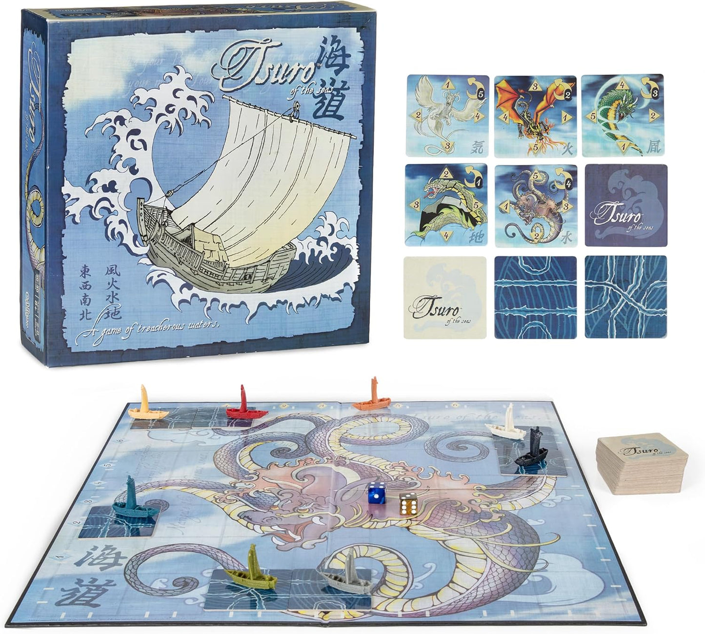 Tsuro of The Seas Board Game: A Thrilling Tile-Laying Adventure