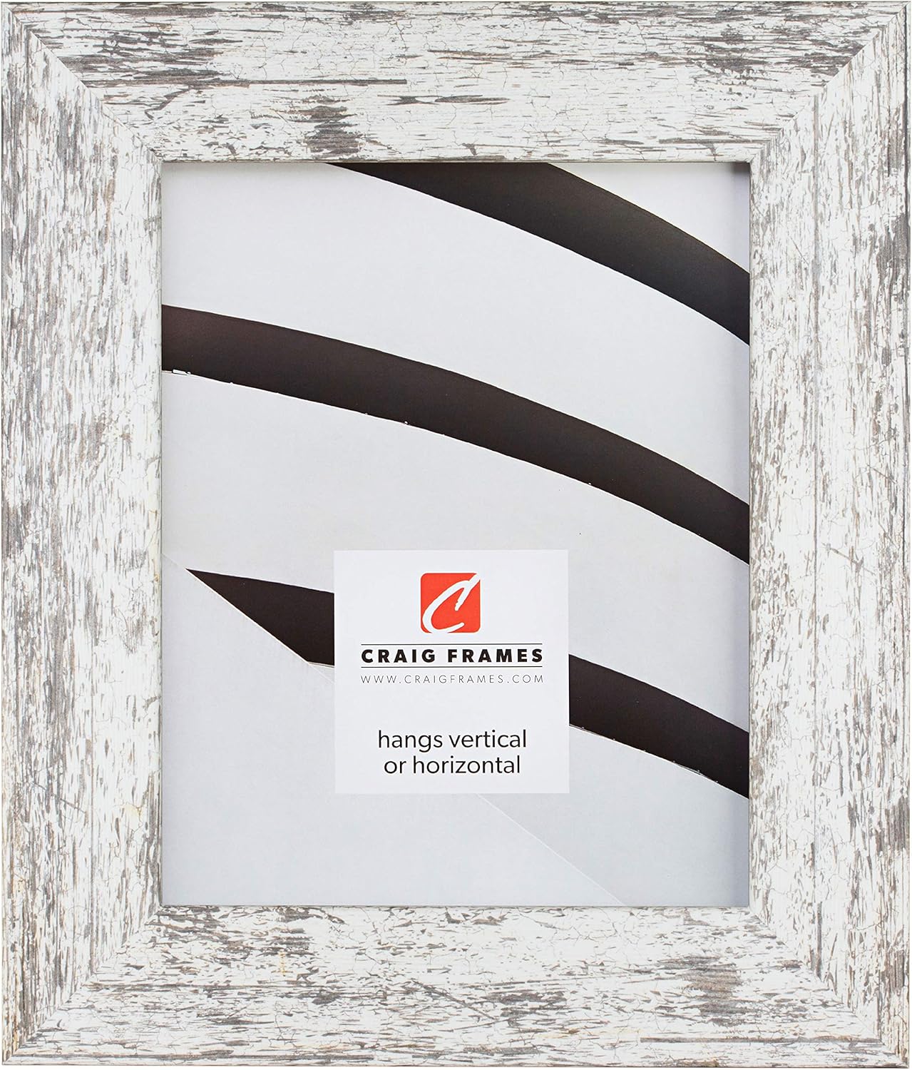 Craig Frames Faux Barnwood Picture Frame for Rustic Decor