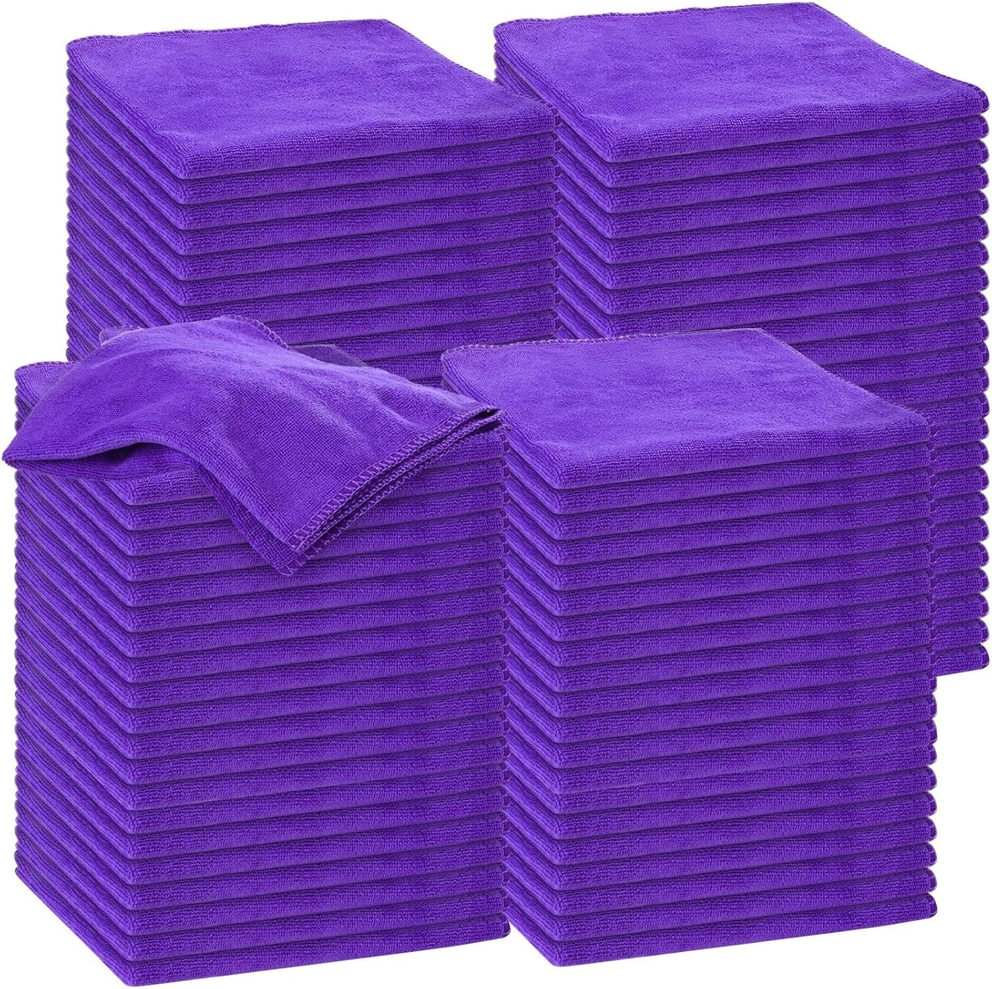 Ultra Absorbent Microfiber Cleaning Cloths for Cars 120 Pcs