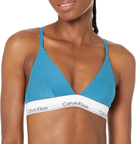 Calvin Klein Women's Modern Cotton Triangle Bra for Comfort