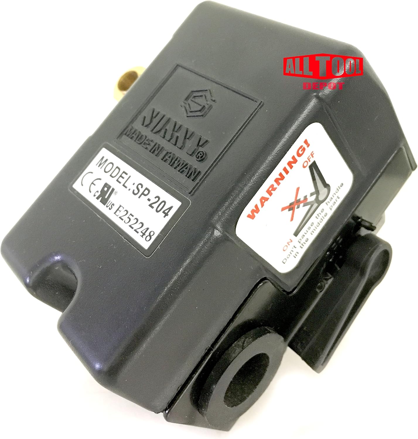 Highly Durable Sunny H4 Air Pressure Switch - 140-175 PSI, 25A - All Tool Depot