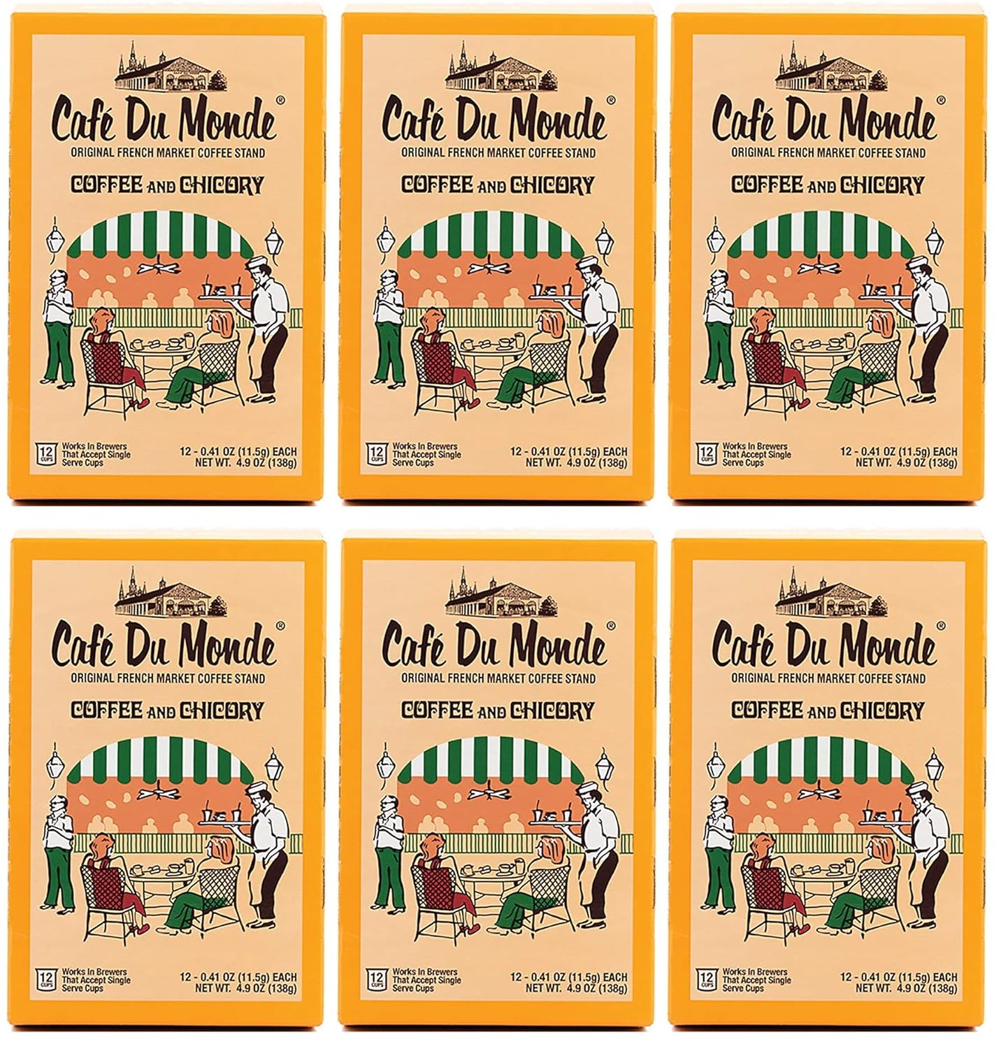 Cafe Du Monde Coffee and Chicory Single Serve Cups for You