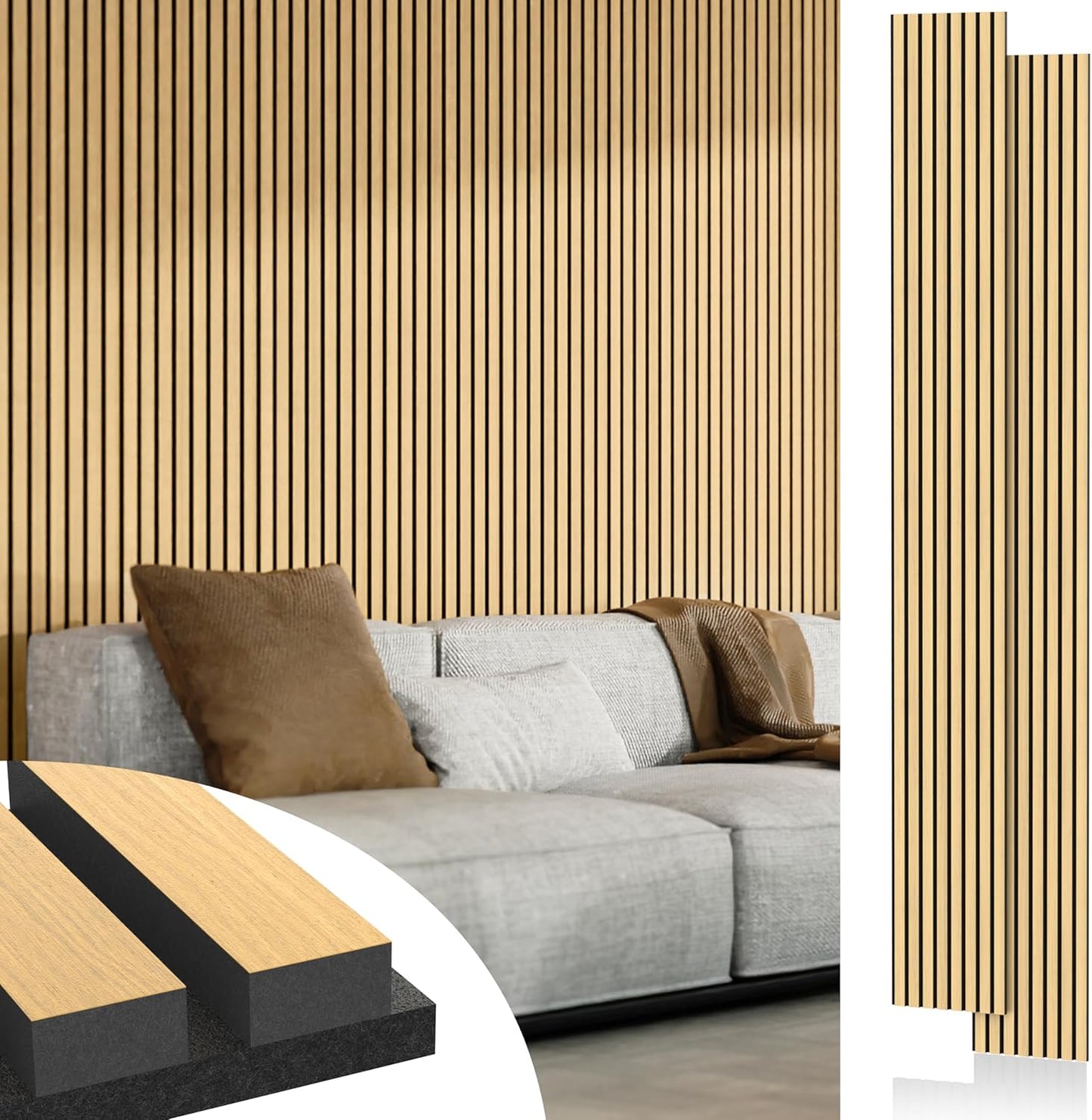 Acoustic Wood Wall Panels for Soundproofing and Decor Needs