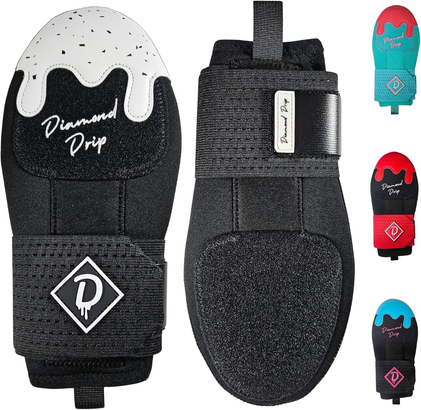 Baseball Sliding Mitt Youth Size - Ice Cream Drip Design