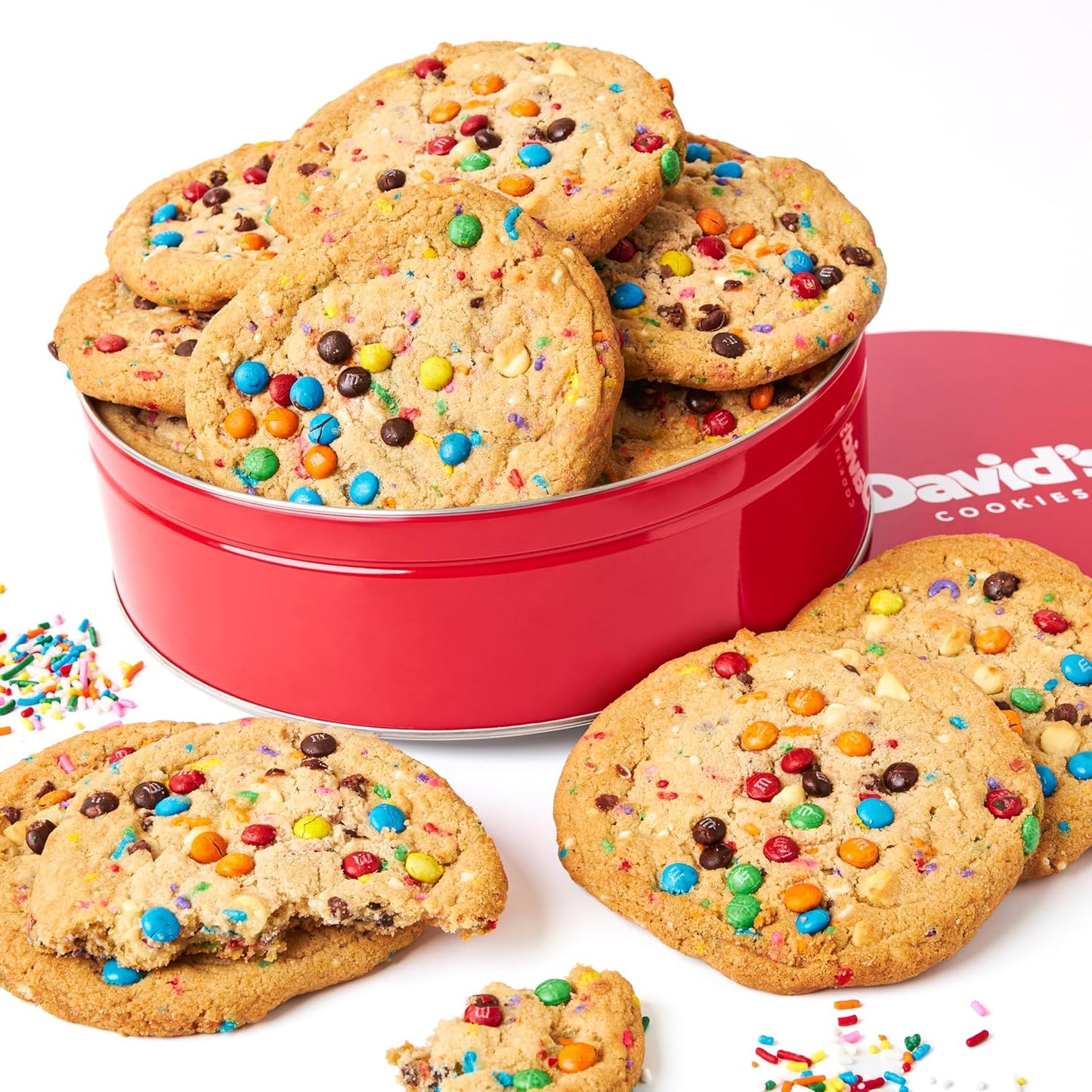 Fresh Baked Jumbo Birthday Cookies Gift Basket for Celebrations